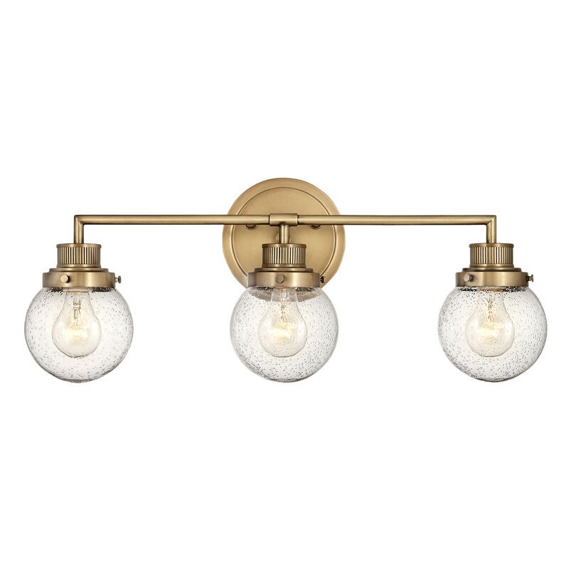 Poppy 24 Inch 3 Light Bath Vanity Light by Hinkley