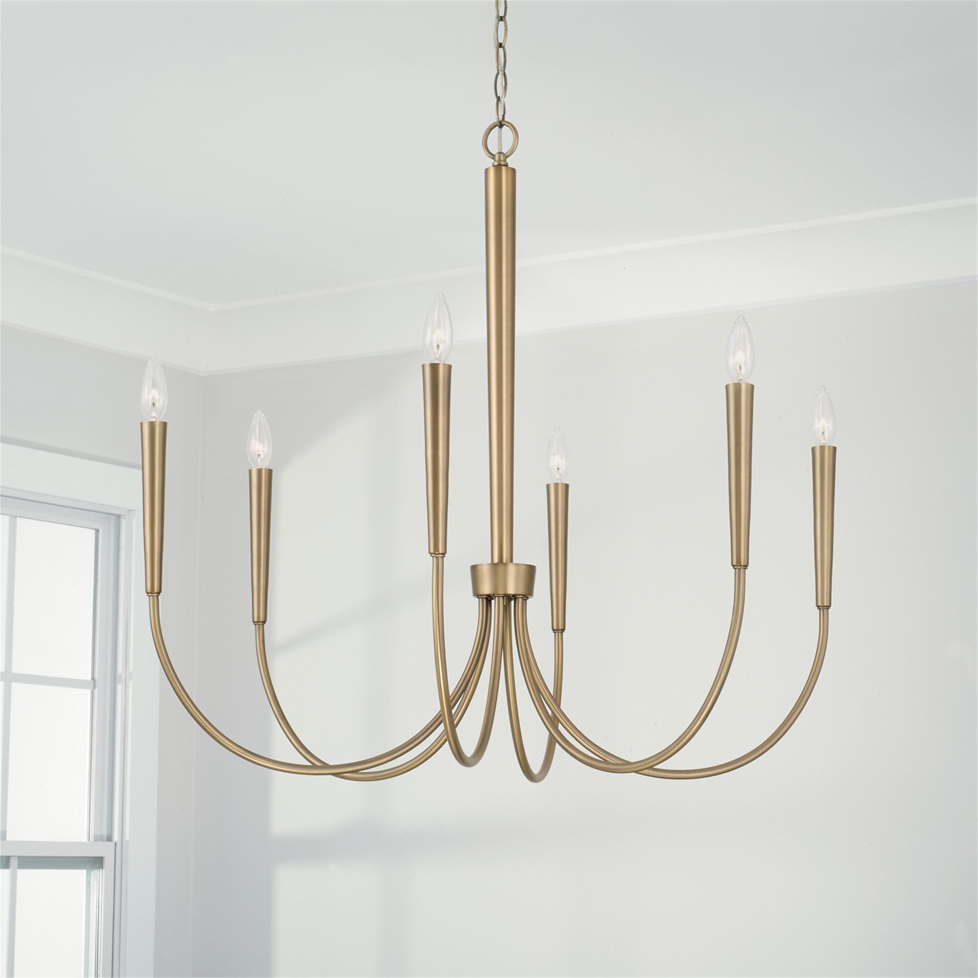 Shown in Aged Brass finish