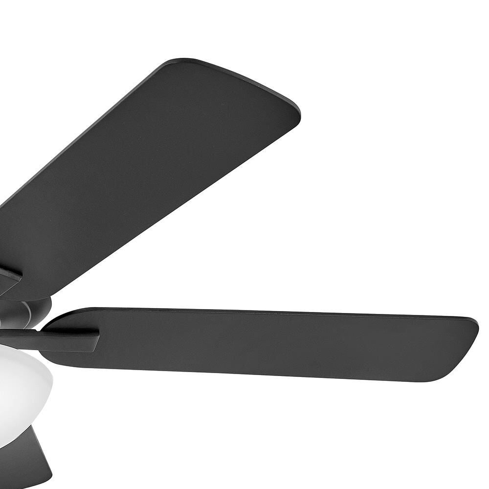 Shown in Matte Black finish and Etched Opal glass