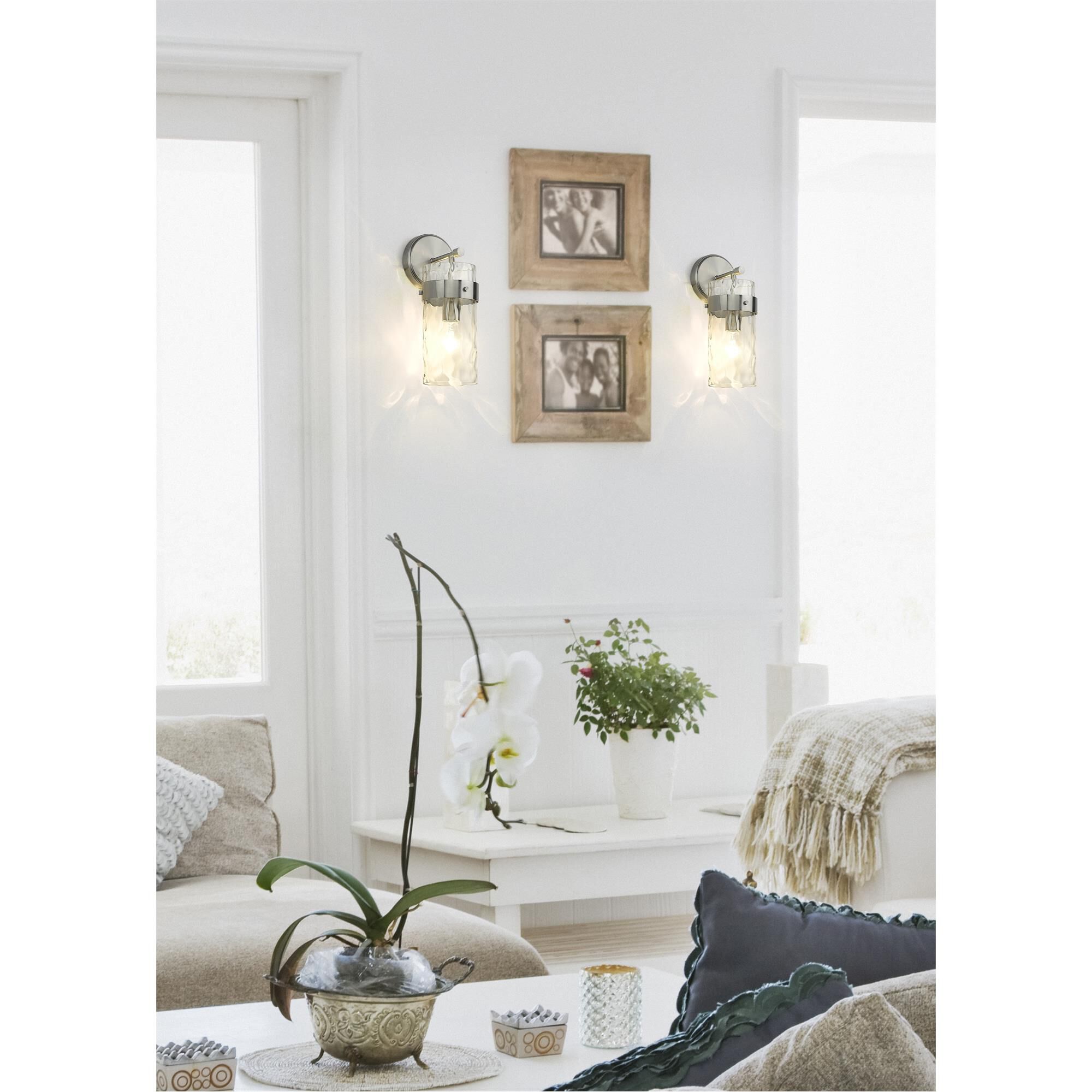 Shown in Brushed Nickel finish