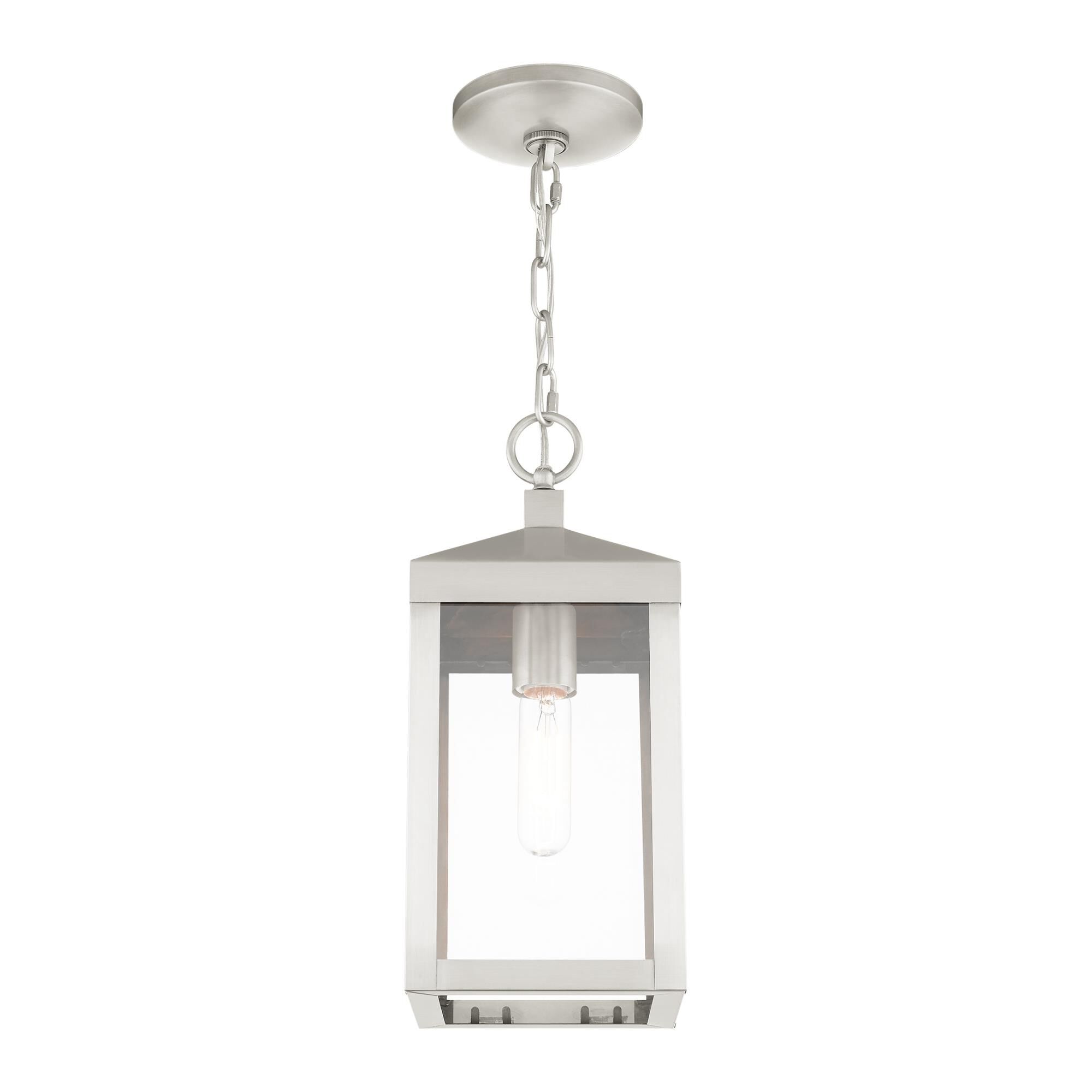 Livex Lighting Nyack 14 Inch Tall Outdoor Hanging Lantern