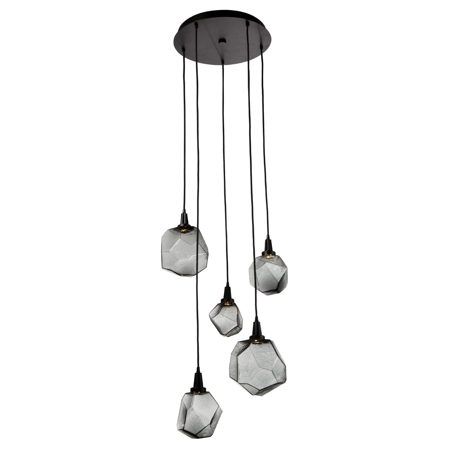 Gem 22 Inch 5 Light LED Multi Light Pendant by Hammerton Studio