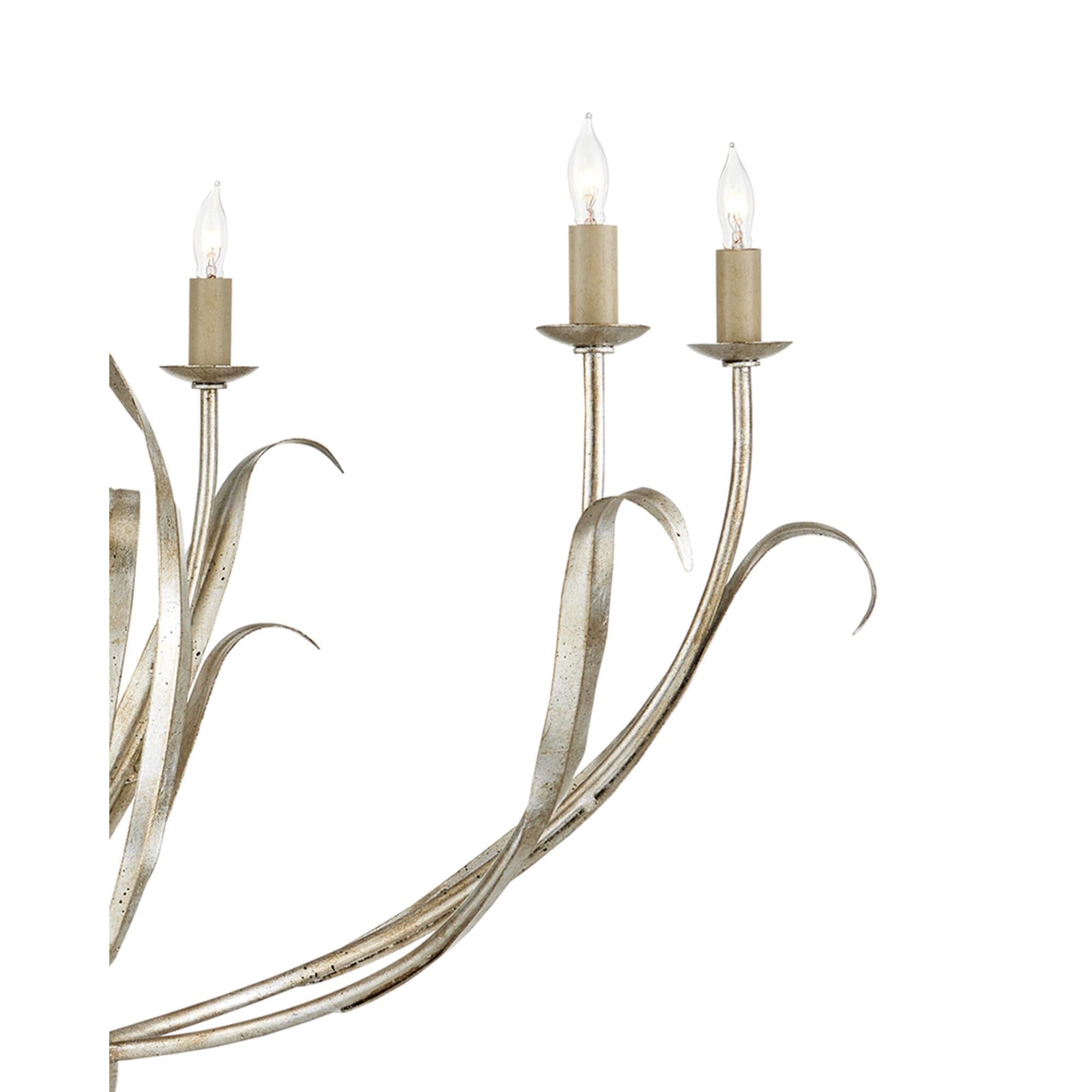 Menefee 32 Inch 6 Light Chandelier,
