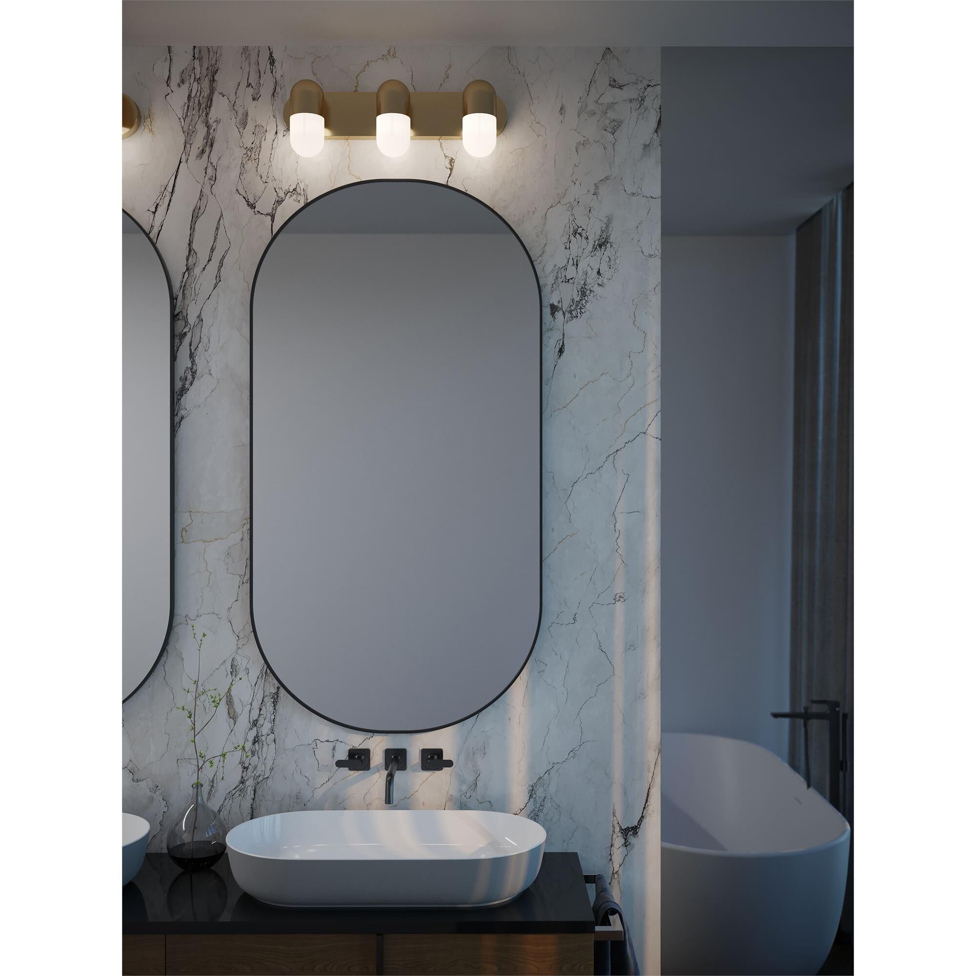 Shown in Light Antique Brass finish