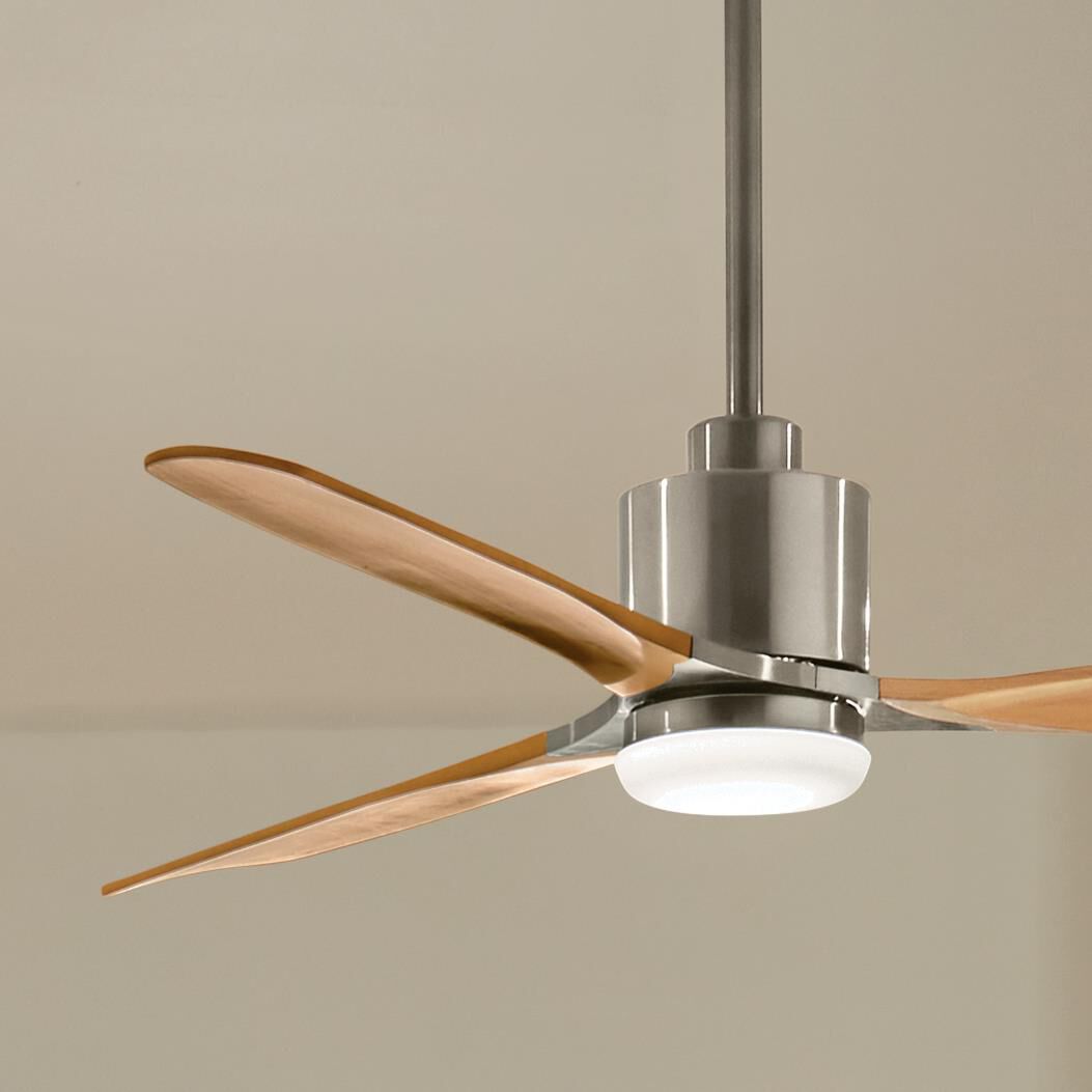 Shown in Brushed Stainless Steel finish and Etched Cased Opal glass