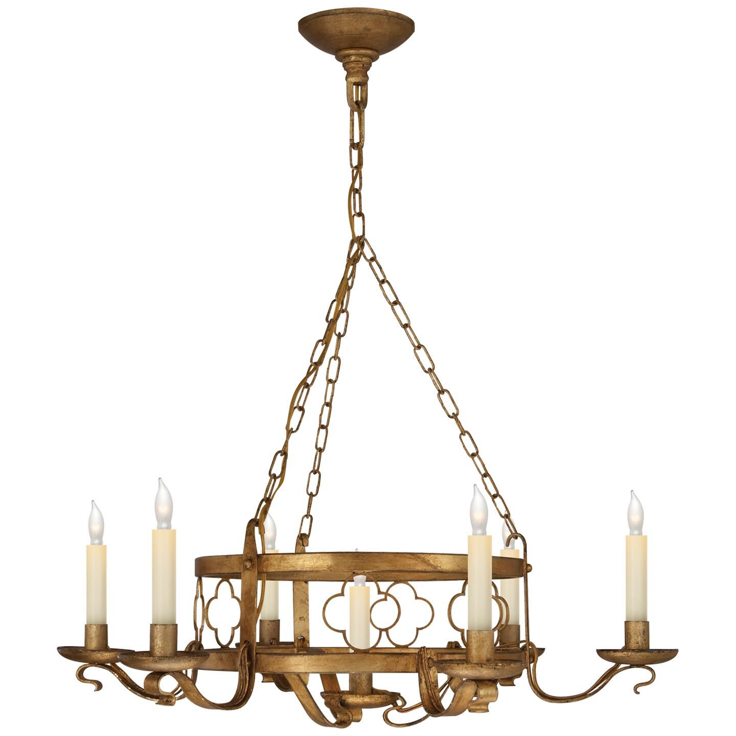 Suzanne Kasler Margarite 26 Inch 7 Light Chandelier by Visual Comfort Signature Collection