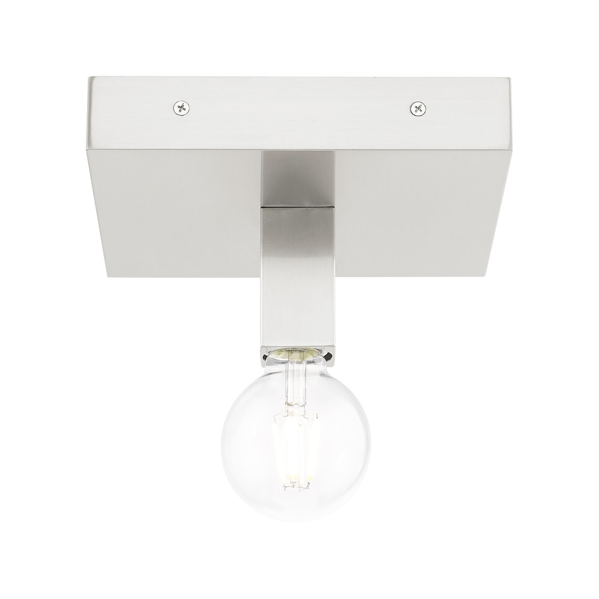 Solna 8 Inch 1 Light Flush Mount by Livex Lighting