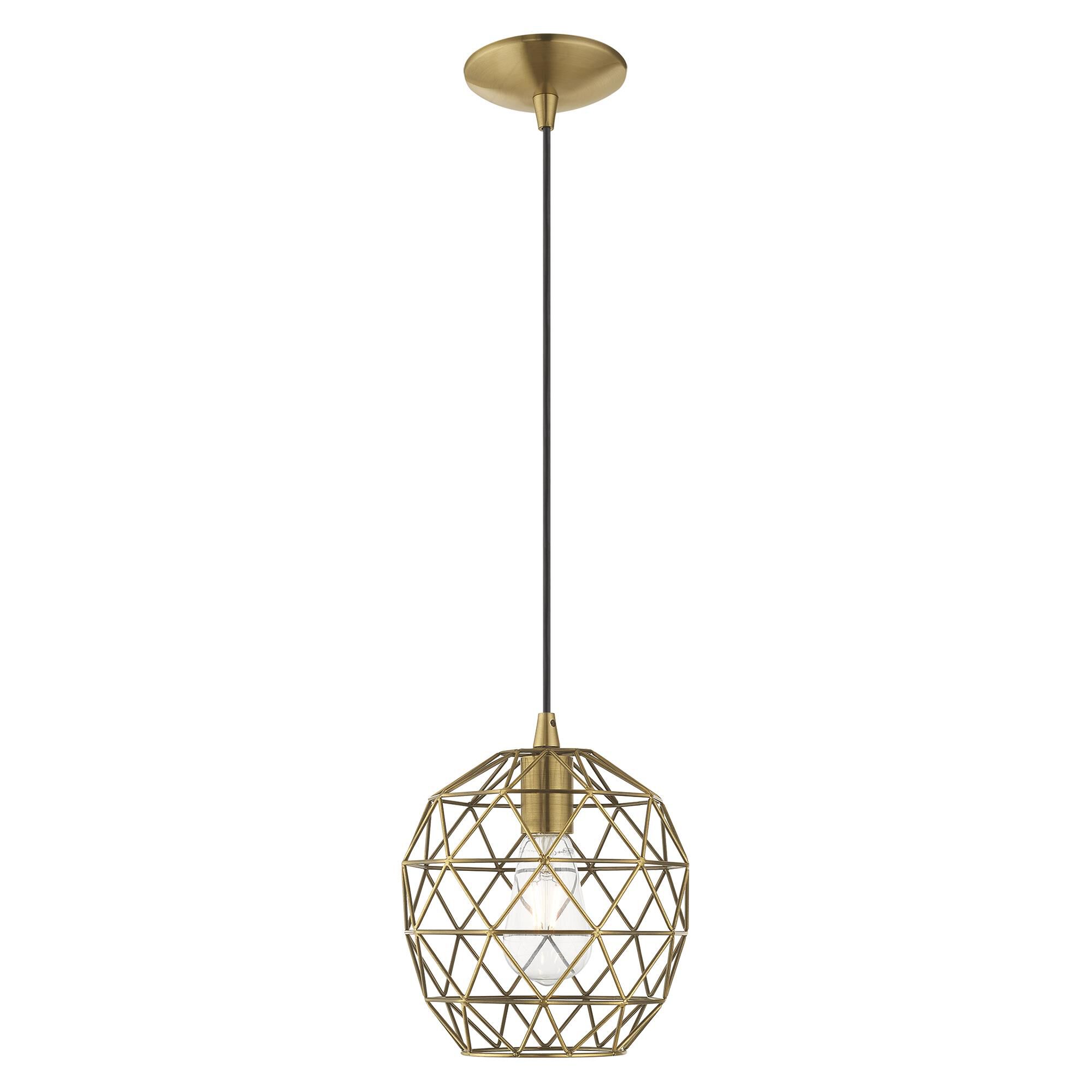 Livex Lighting Geometric Mini Pendant