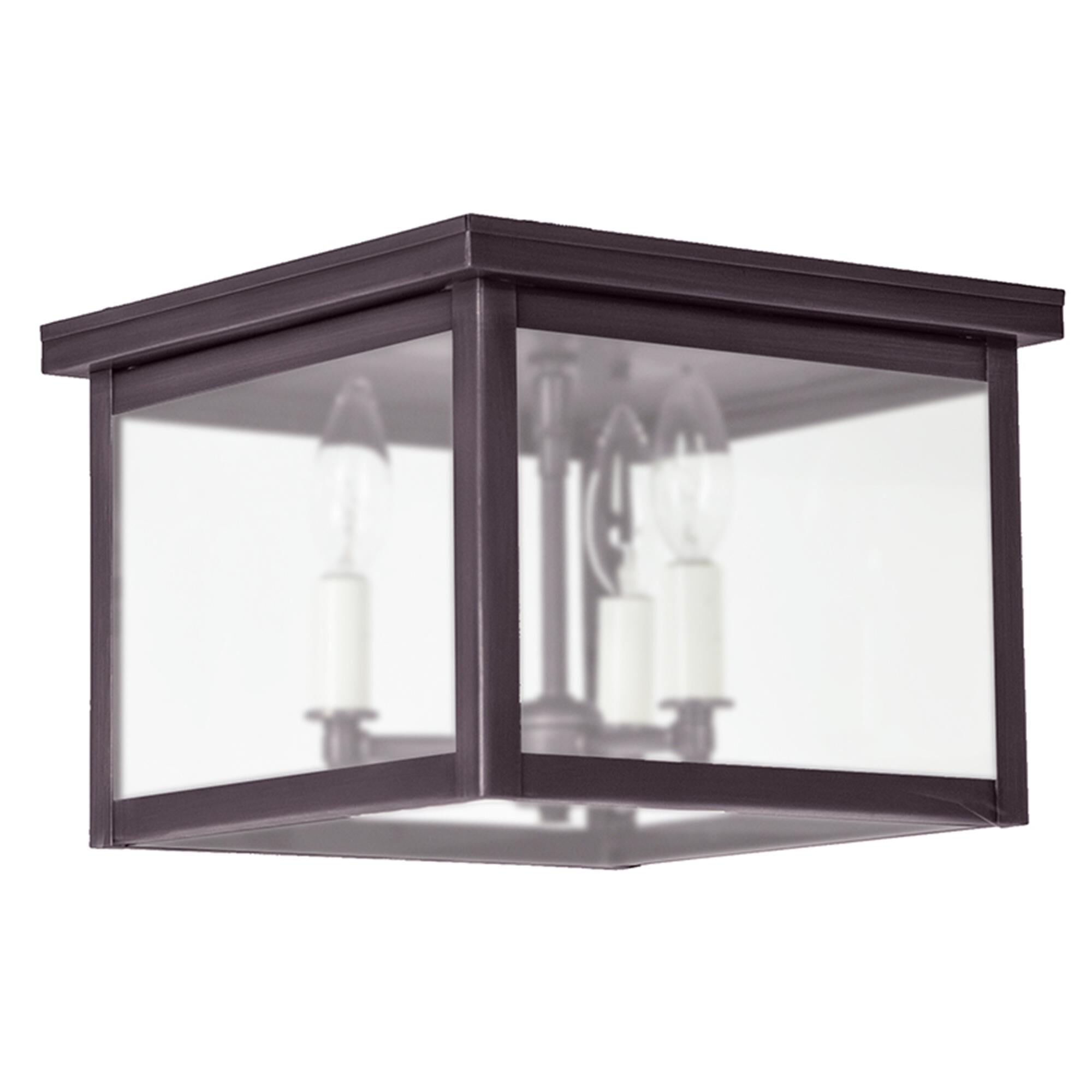 Williams 11 Inch 3 Light Outdoor Flush Mount,