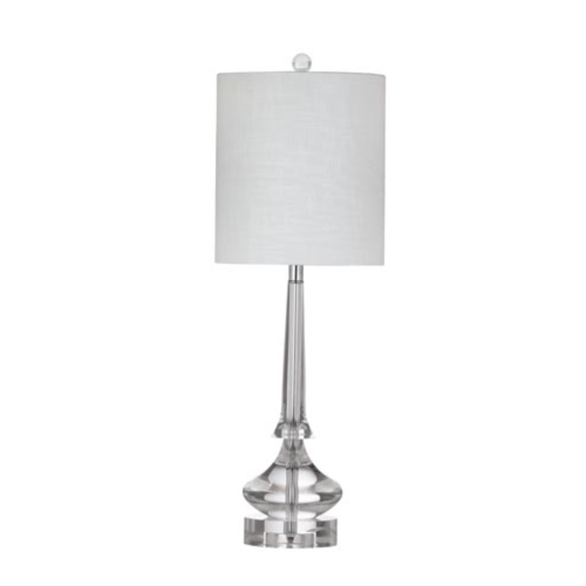 Shown in Clear finish and Gray shade