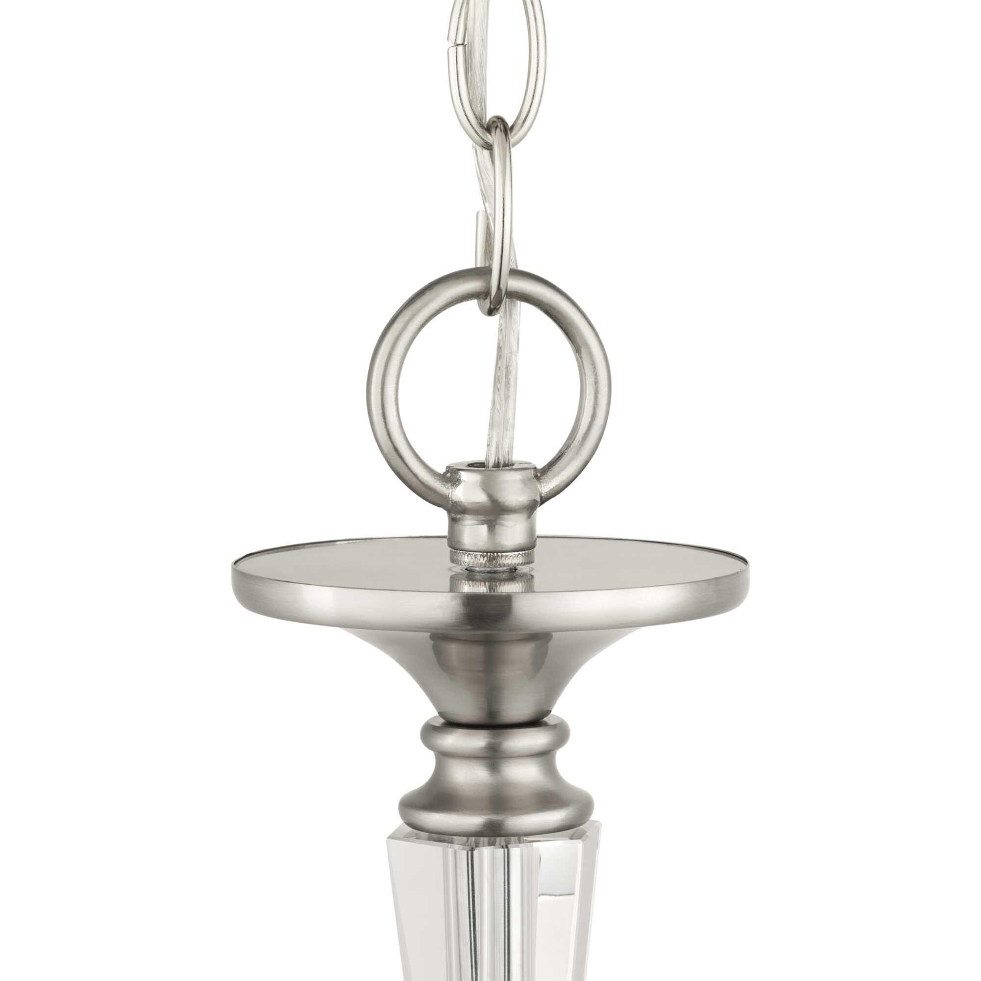 Shown in Brushed Nickel finish