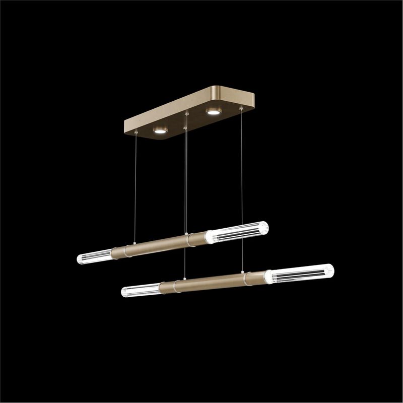 Antonia 71 Inch Linear Chandelier by Fine Art Handcrafted Lighting