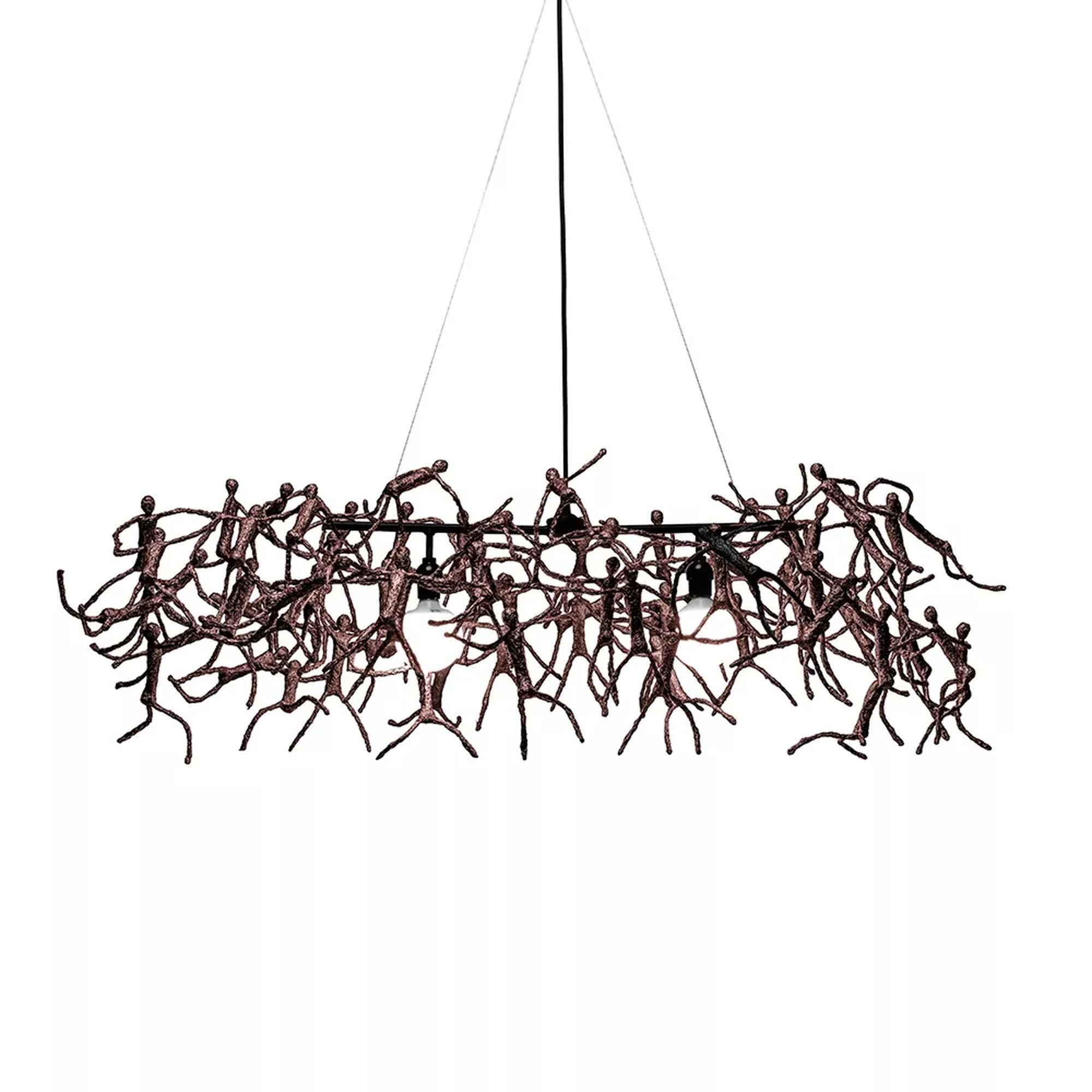 Little People Medium Linear Chandelier,