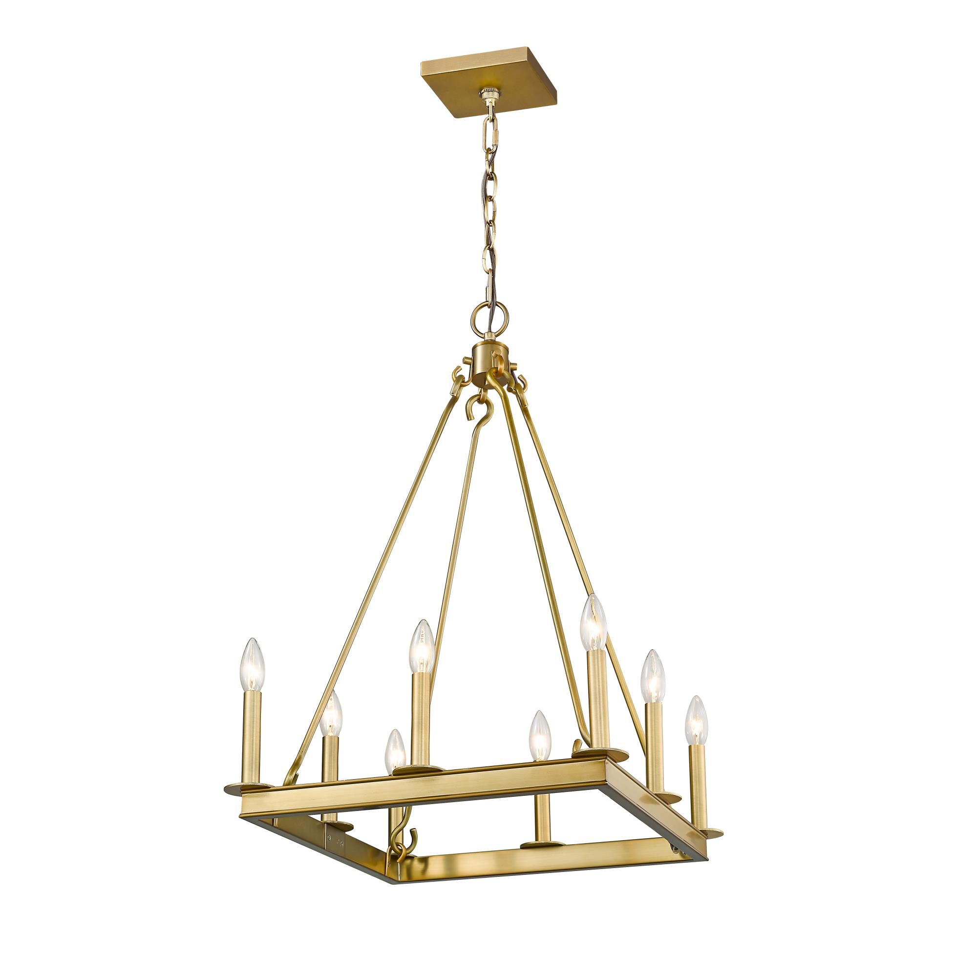 Barclay 20 Inch 8 Light Mini Chandelier by Z-Lite