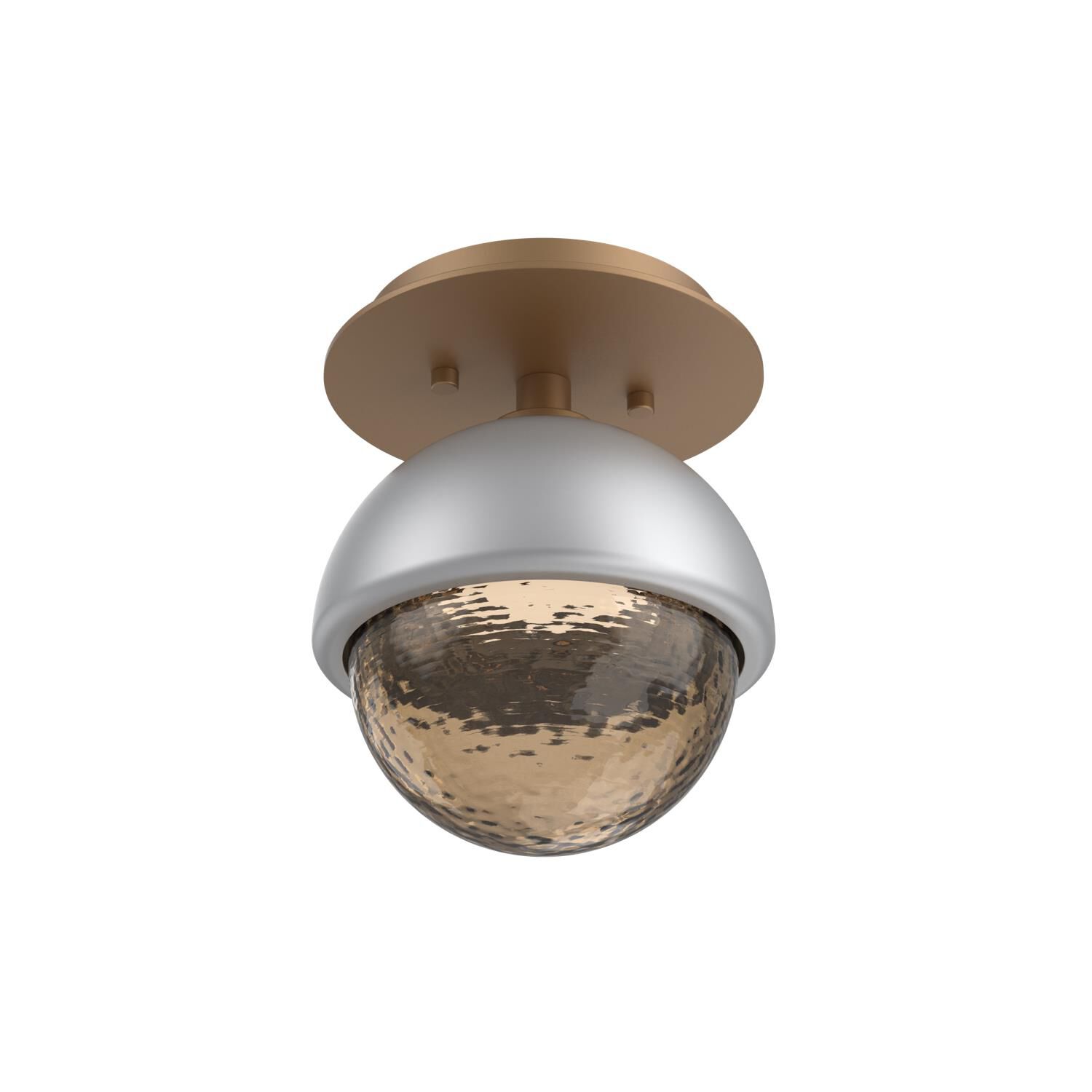 Levi Wilson Cabochon 6 Inch Flush Mount by Hammerton Studio