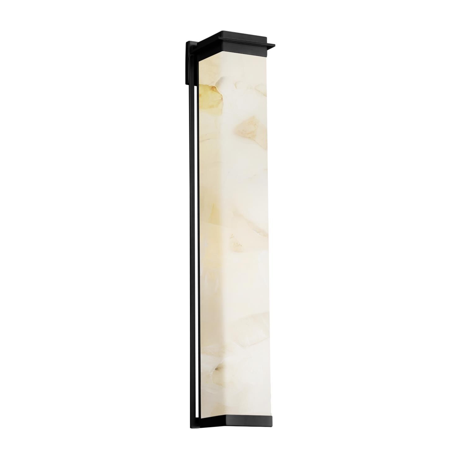 Alabaster Rocks! - Pacific 48 Inch Tall 1 Light LED Outdoor Wall Light by Justice Design Group