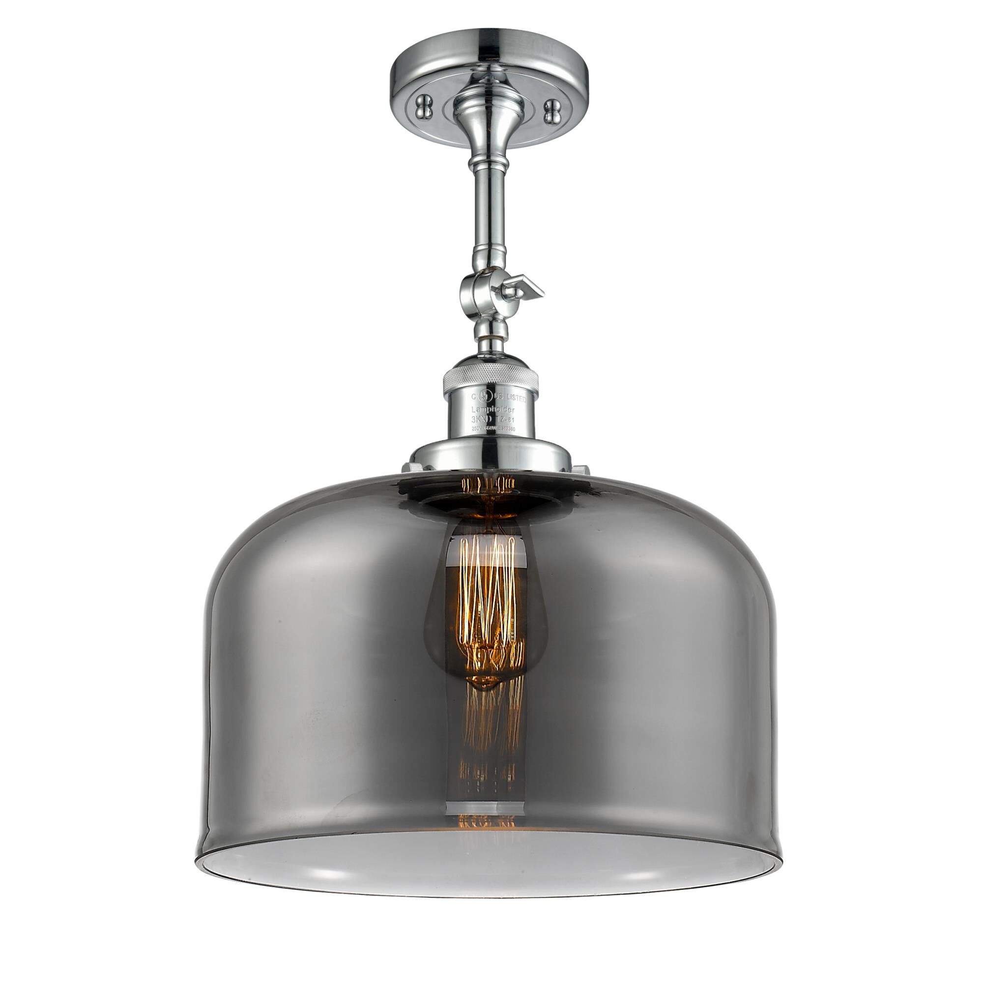 Bruno Marashlian Bell 12 Inch 1 Light Semi Flush Mount by Innovations Lighting