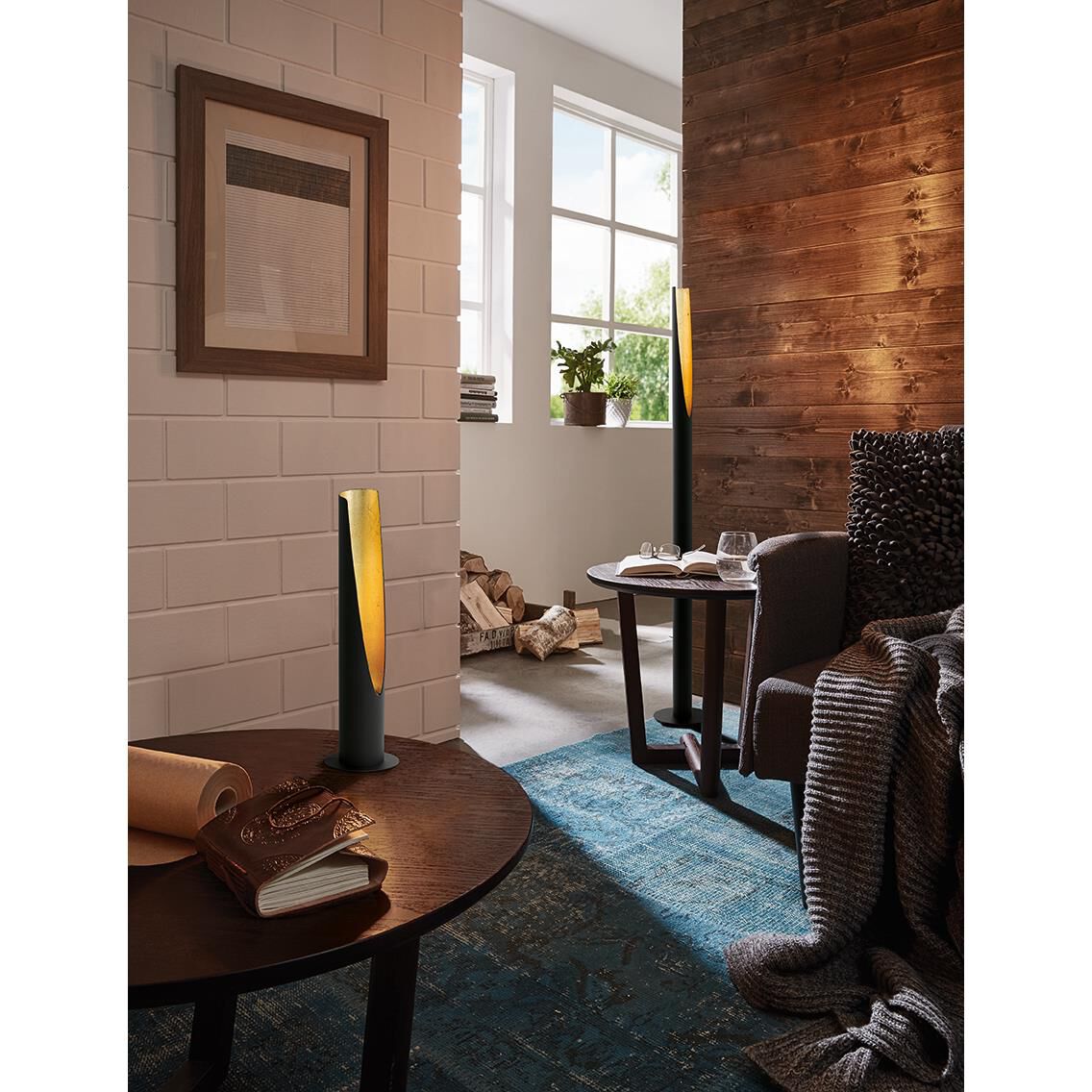 Eglo Barbotto 53 Inch Floor Lamp by Eglo Lighting