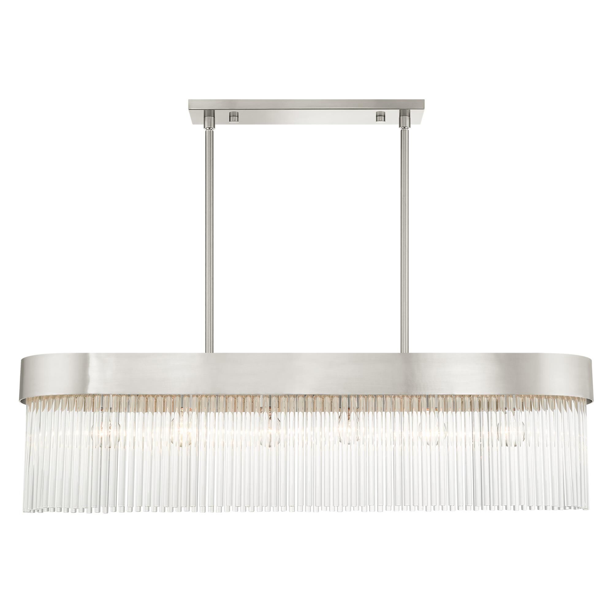 Norwich 42 Inch 6 Light Linear Suspension Light by Livex Lighting