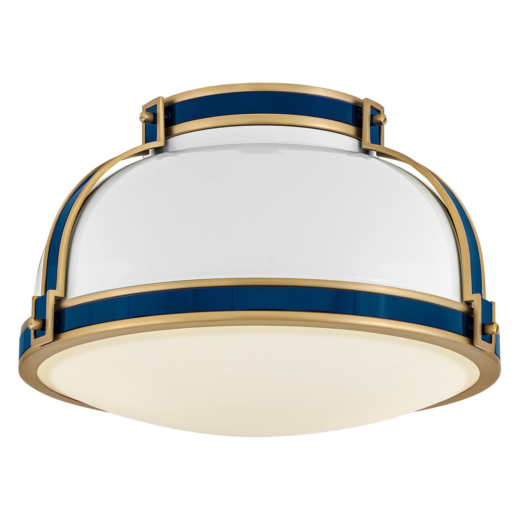 Barton 14 Inch 2 Light Flush Mount,