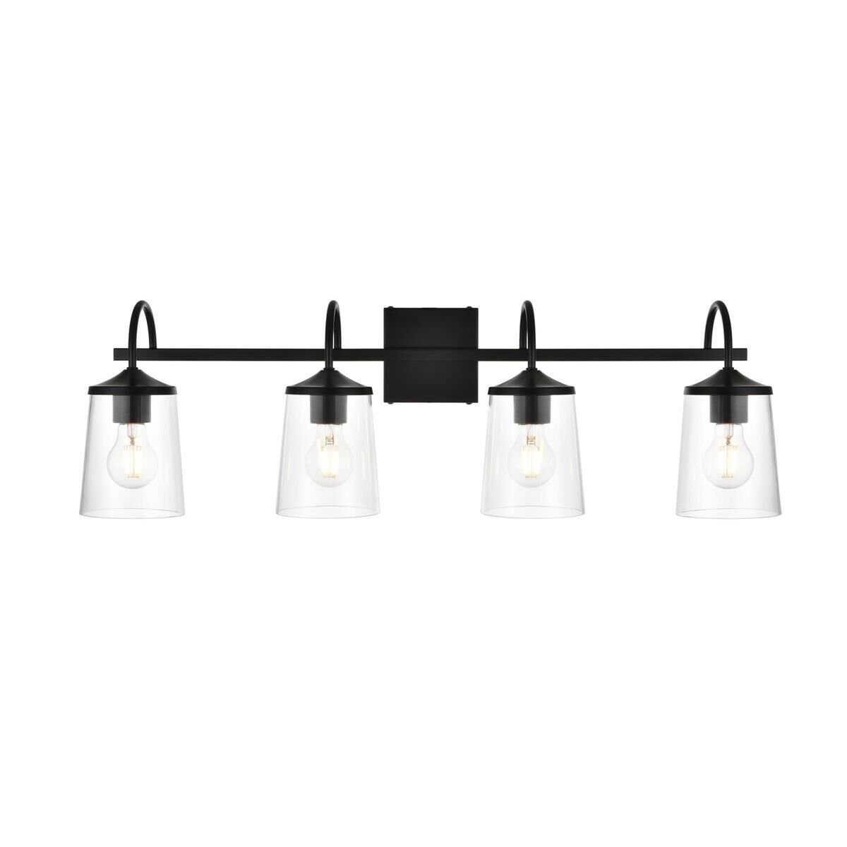 Avani 33 Inch 4 Light Bath Vanity Light by Elegant Lighting