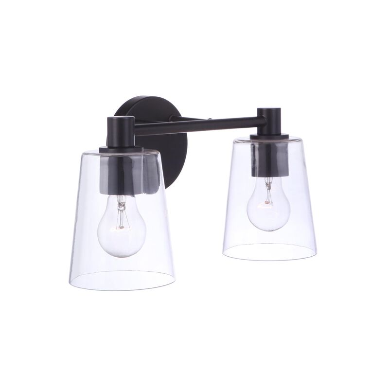 Emilio 15 Inch 2 Light Bath Vanity Light by Craftmade