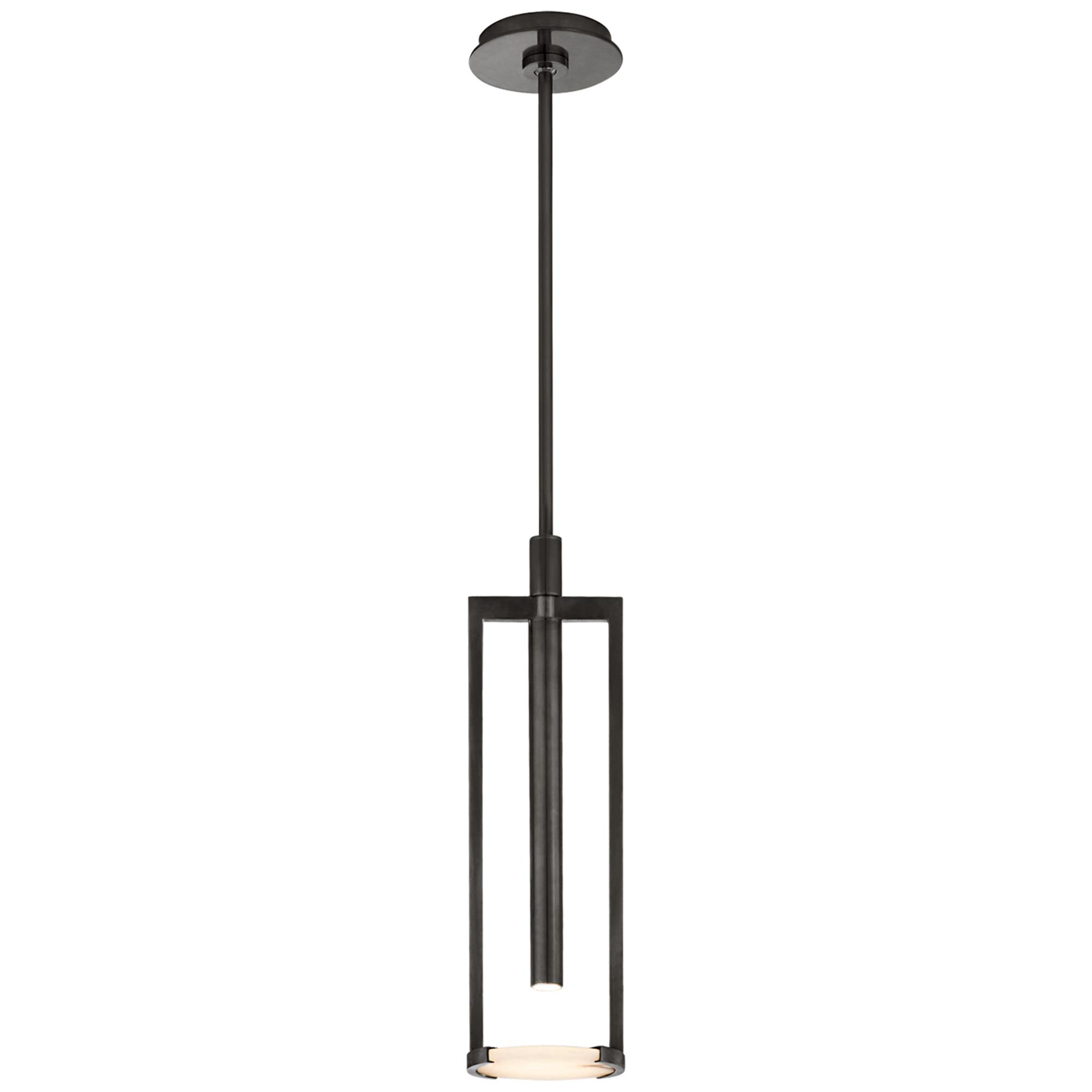 Shown in Bronze finish and Alabaster glass