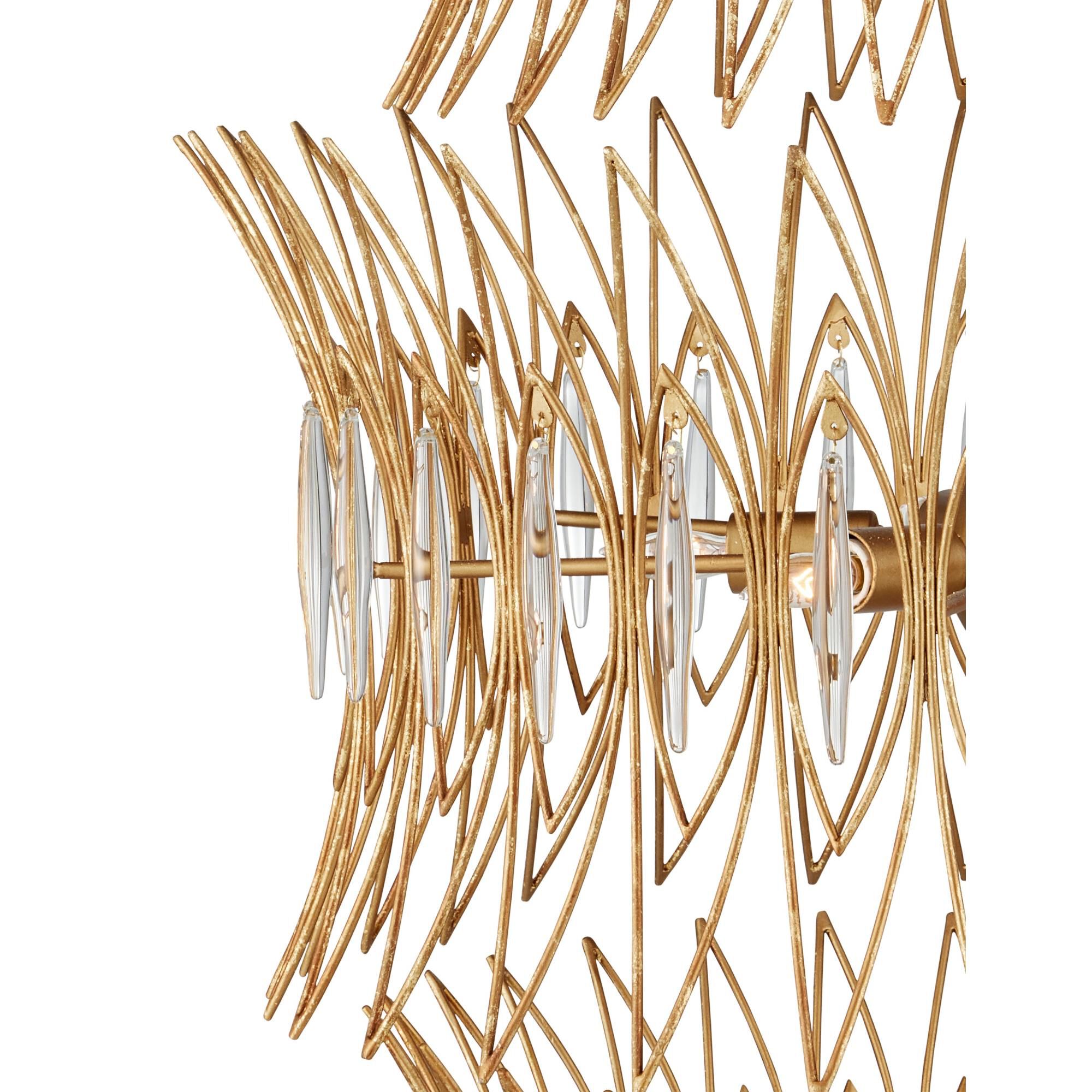 Marquise 24 Inch Chandelier by Currey and Company