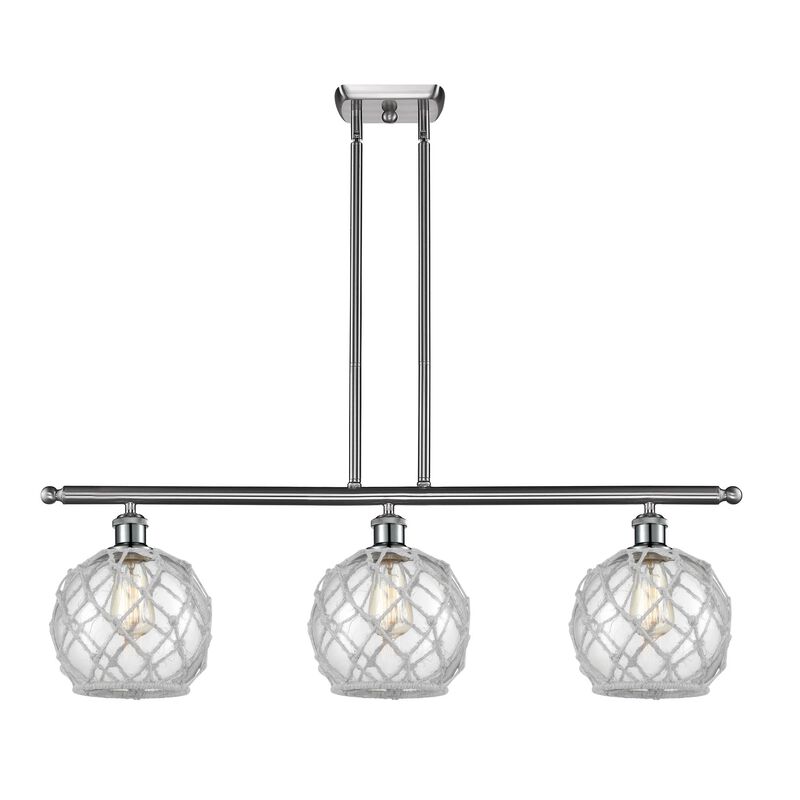 Bruno Marashlian Farmhouse Rope 36 Inch Linear Suspension Light by Innovations Lighting