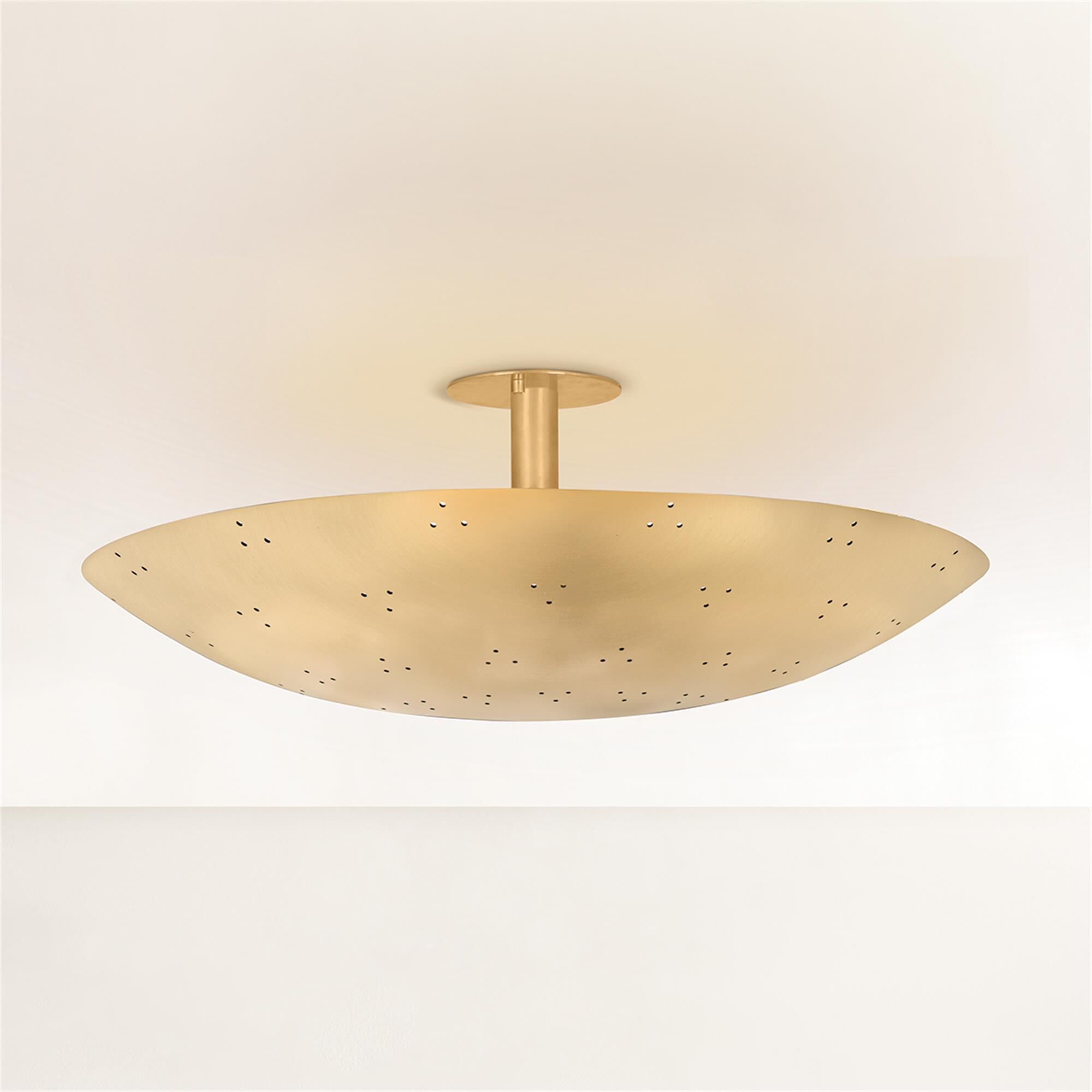 Bern 28 Inch 3 Light Flush Mount,