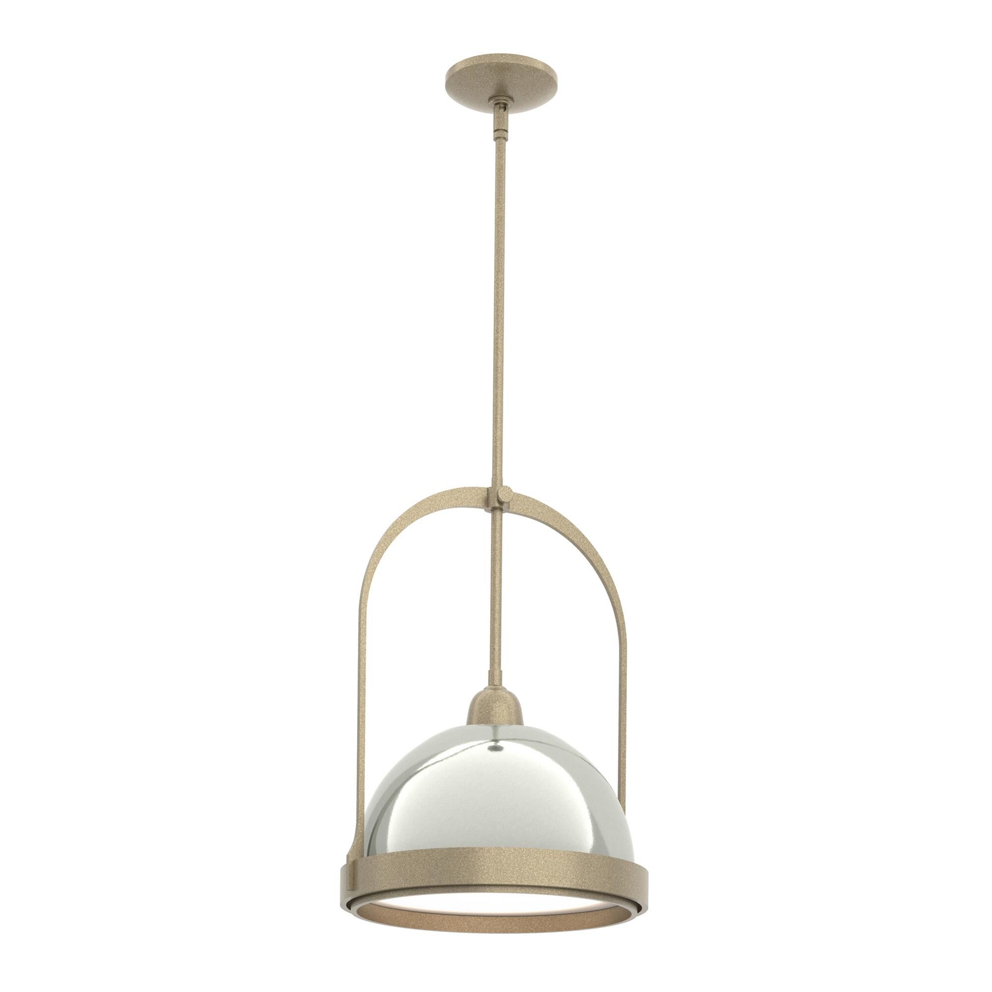 Shown in Soft Gold finish and Sterling accent