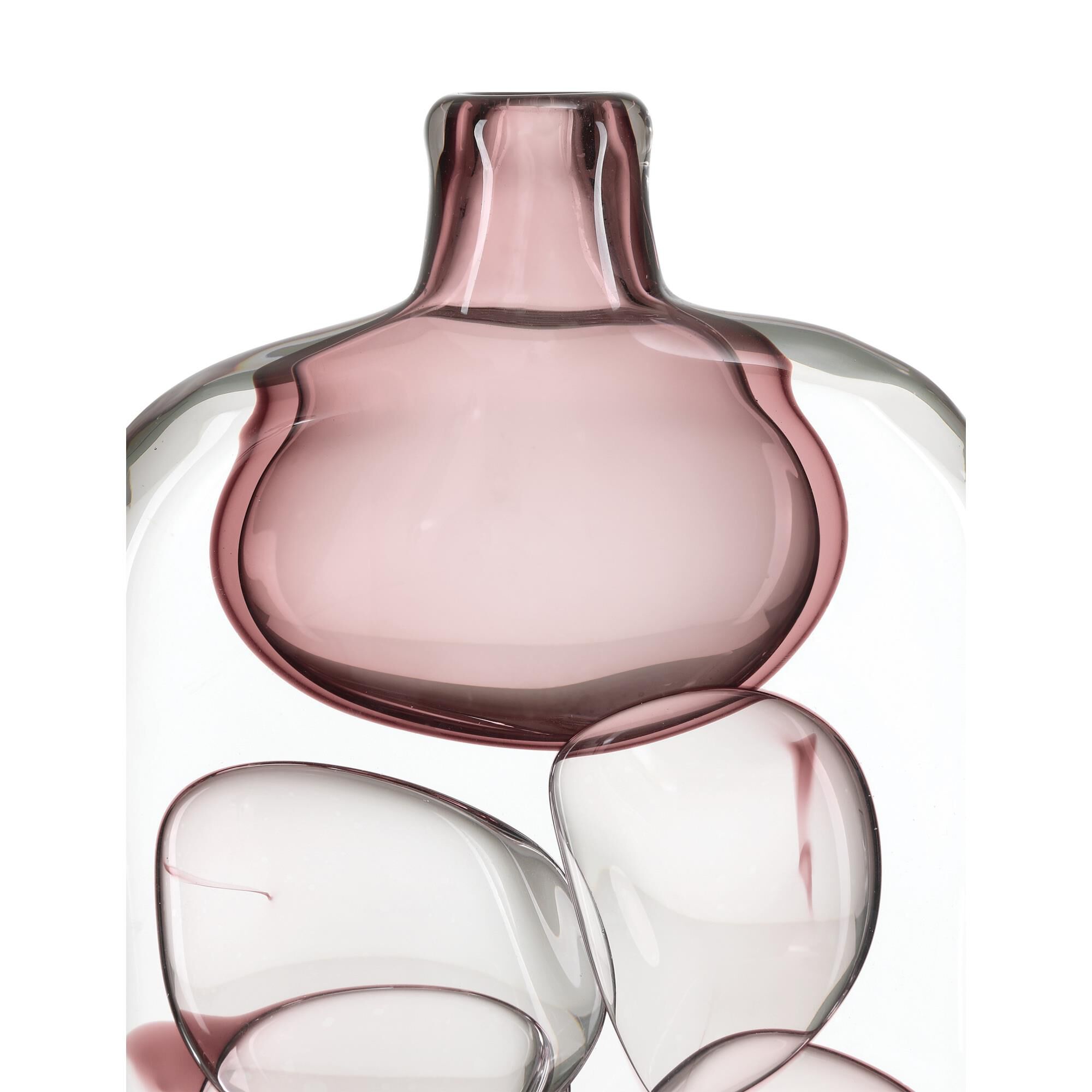 Shown in Clear and Purple finish