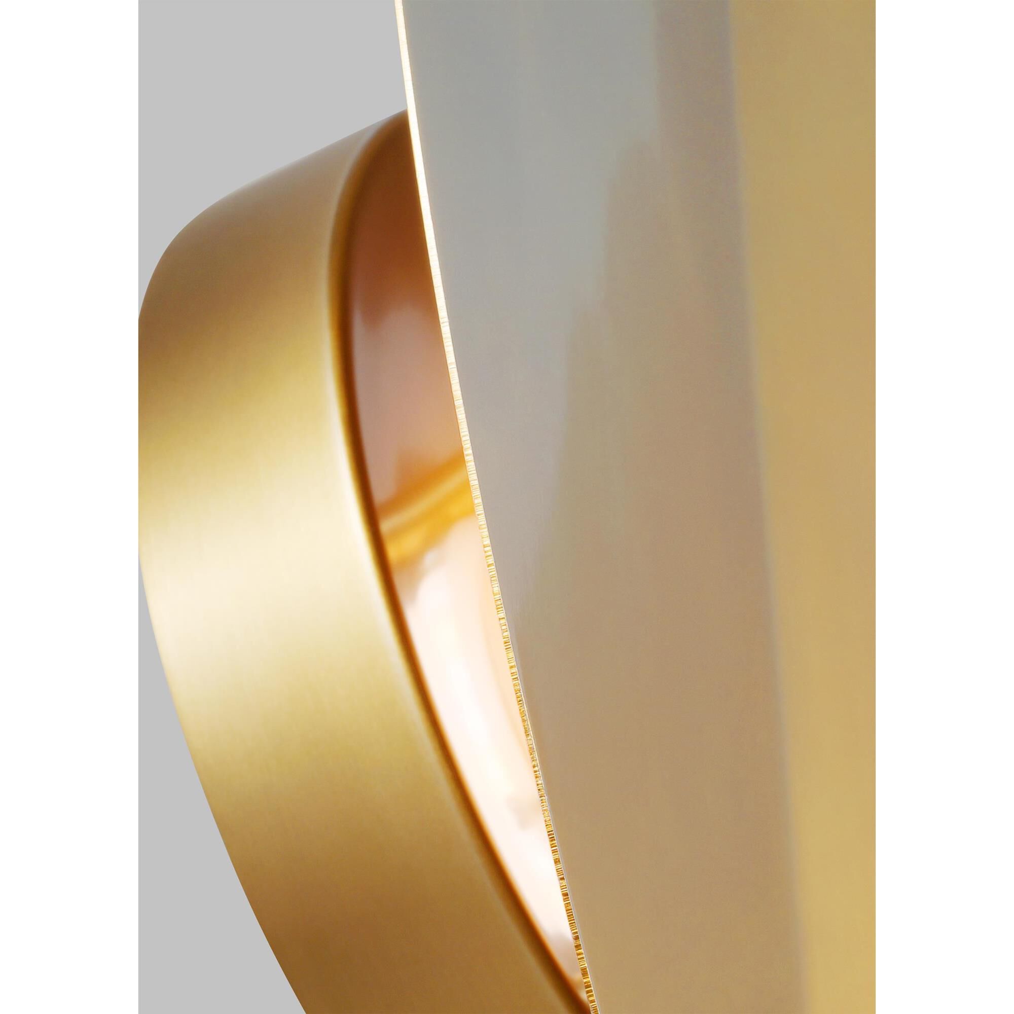 Shown in Burnished Brass finish and Burnished Brass Steel shade