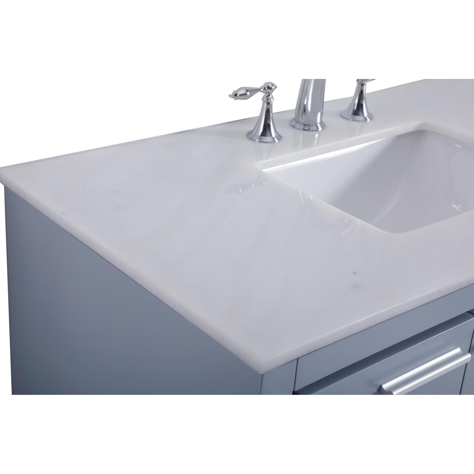 Shown in Grey finish