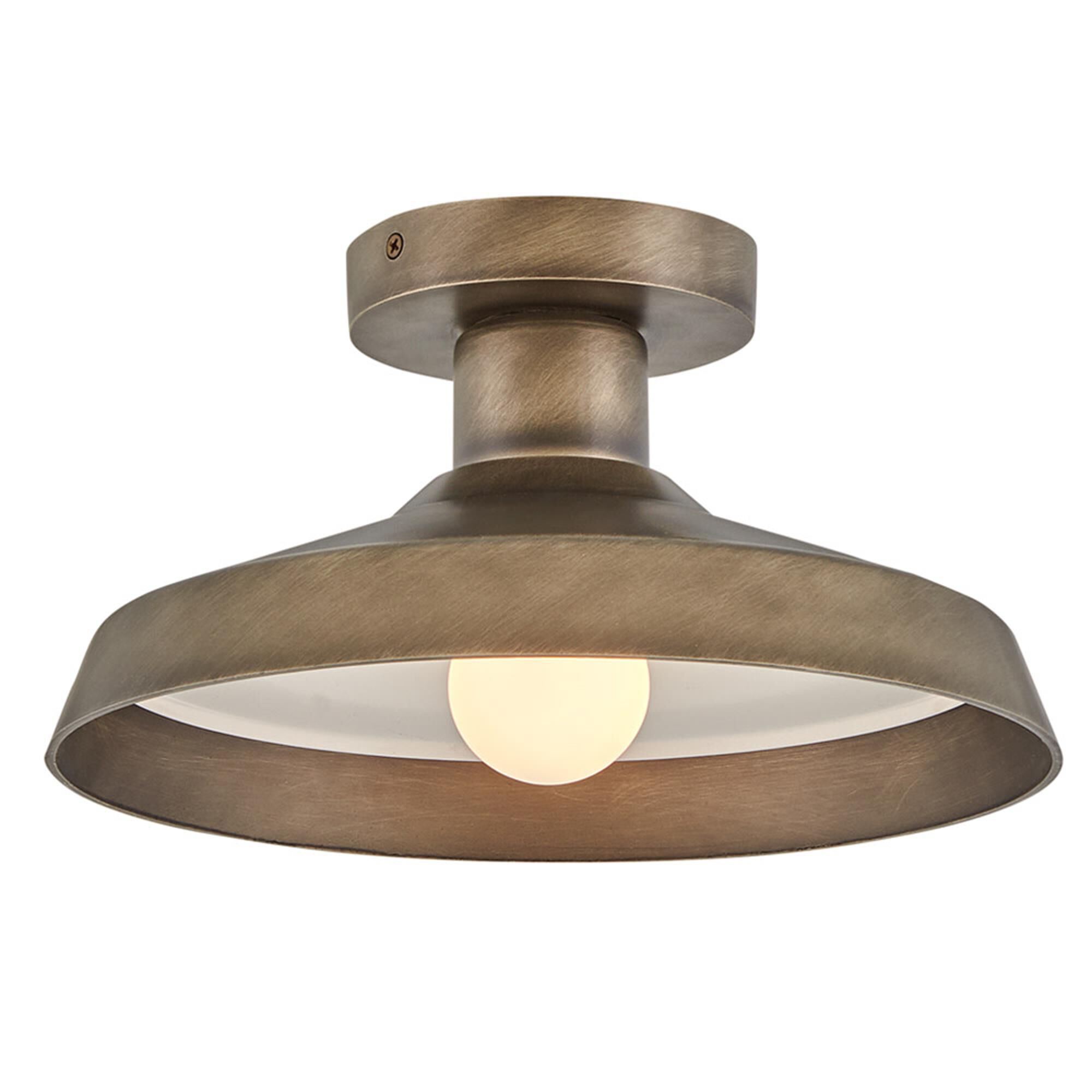 Forge 12 Inch Outdoor Flush Mount,