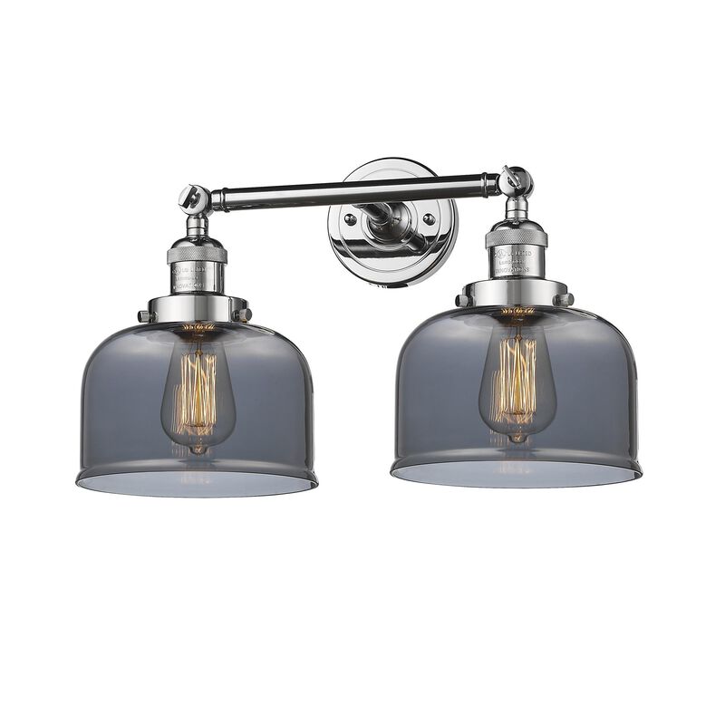Bruno Marashlian Large Bell 19 Inch 2 Light Bath Vanity Light by Innovations Lighting