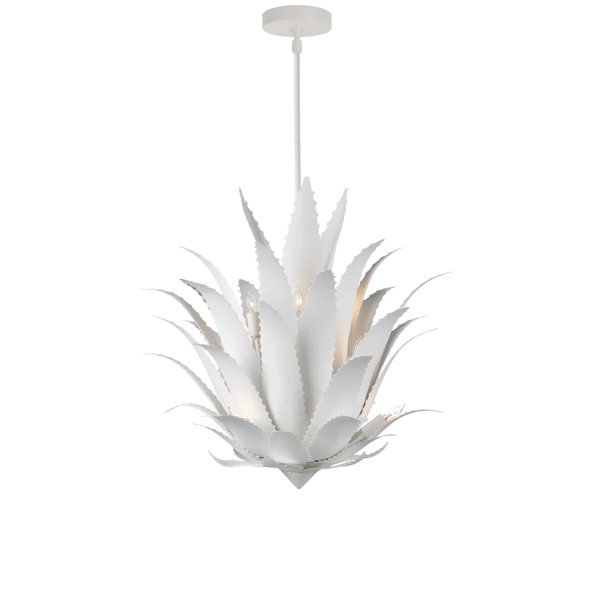 Agave 27 Inch Chandelier by Currey and Company