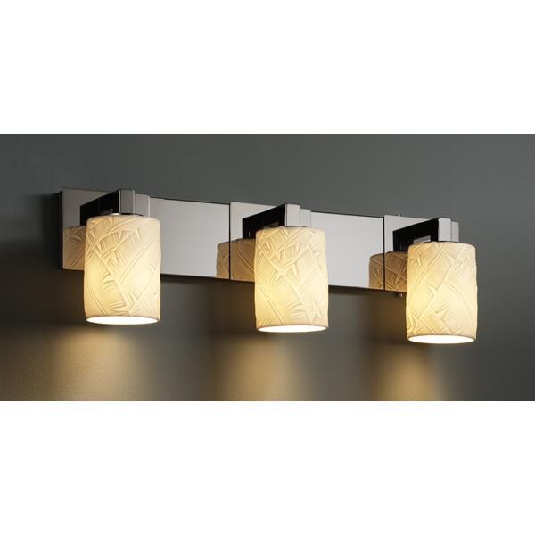 Limoges Modular 27 Inch 3 Light Bath Vanity Light by Justice Design Group