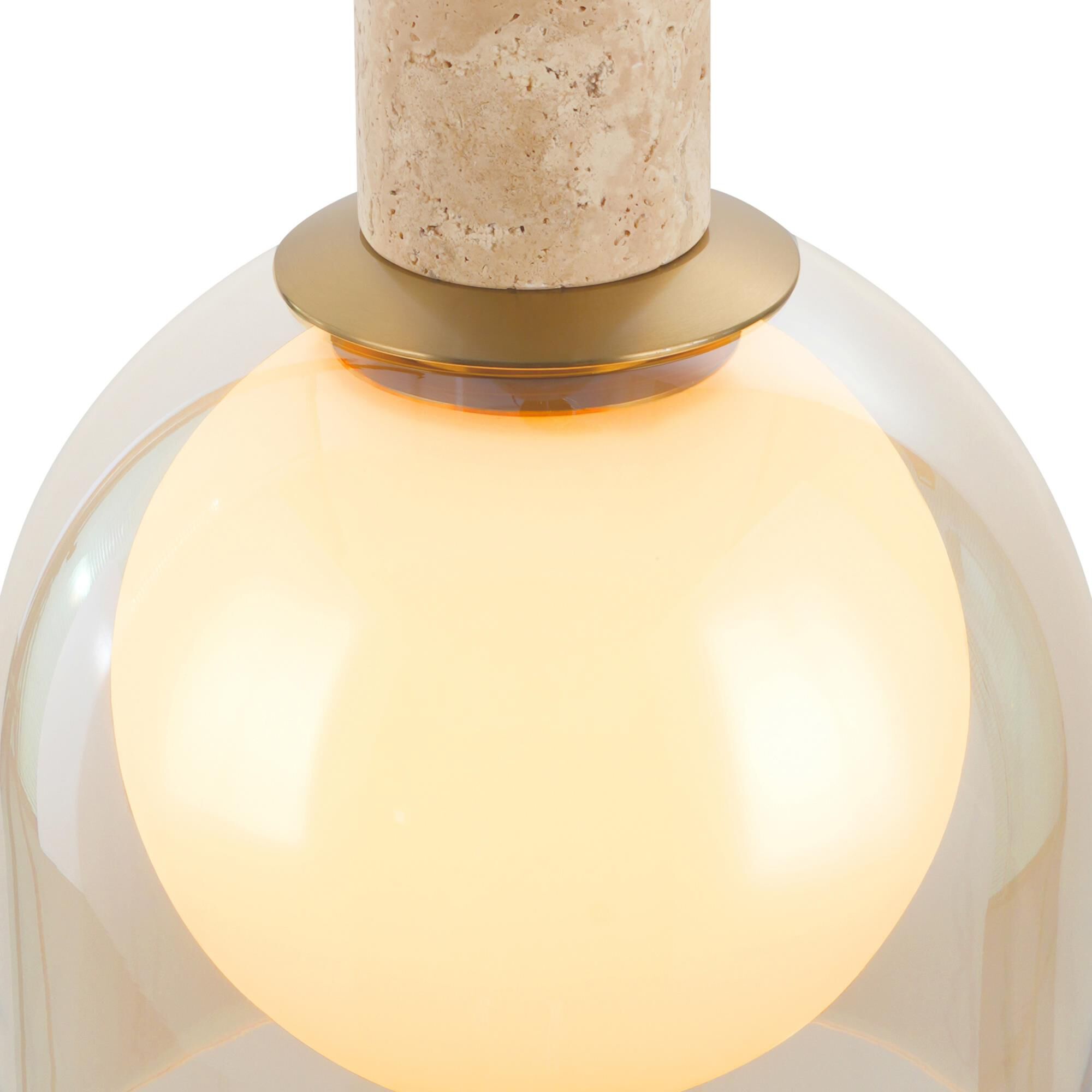 Shown in Brass finish