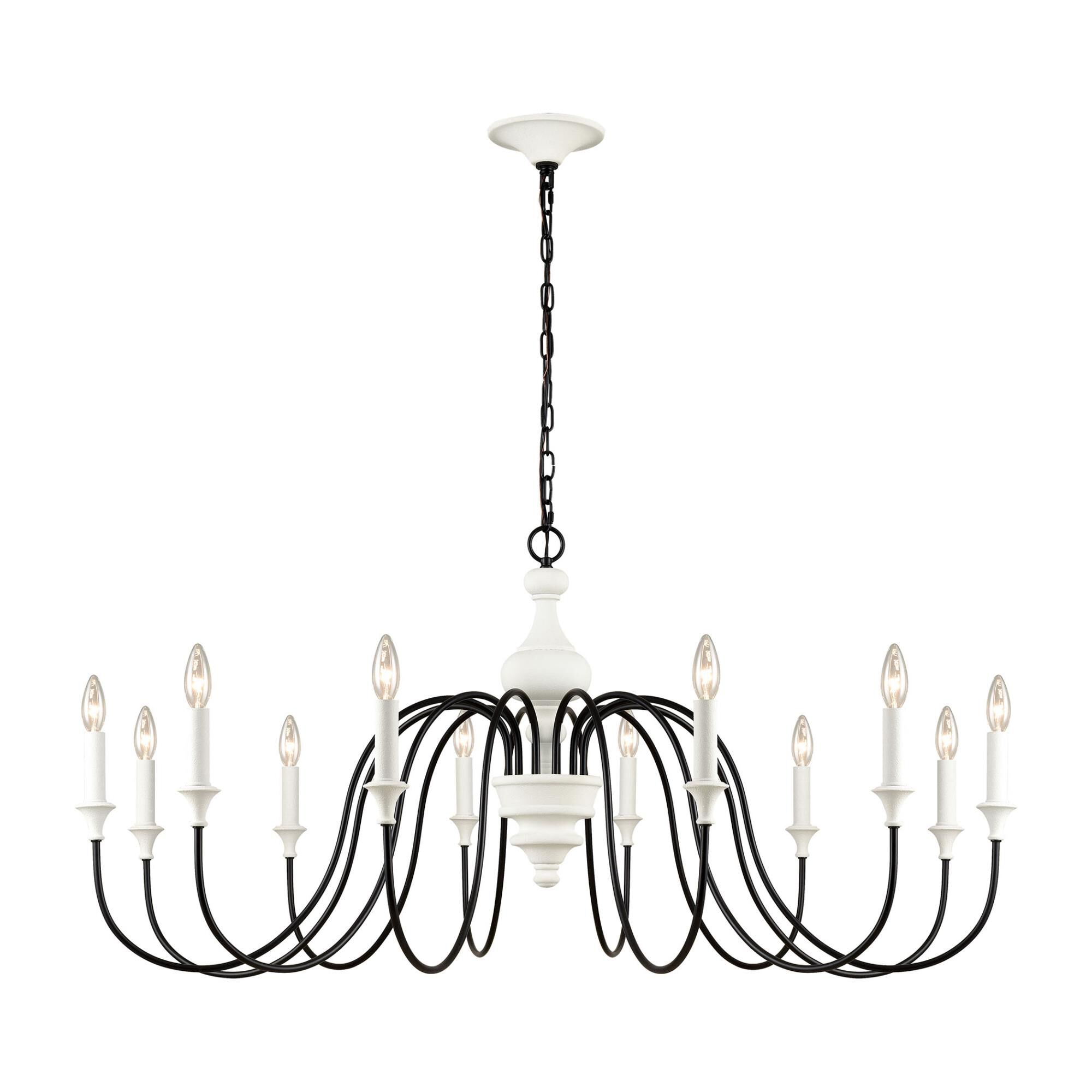 Shown in White Coral, Black finish