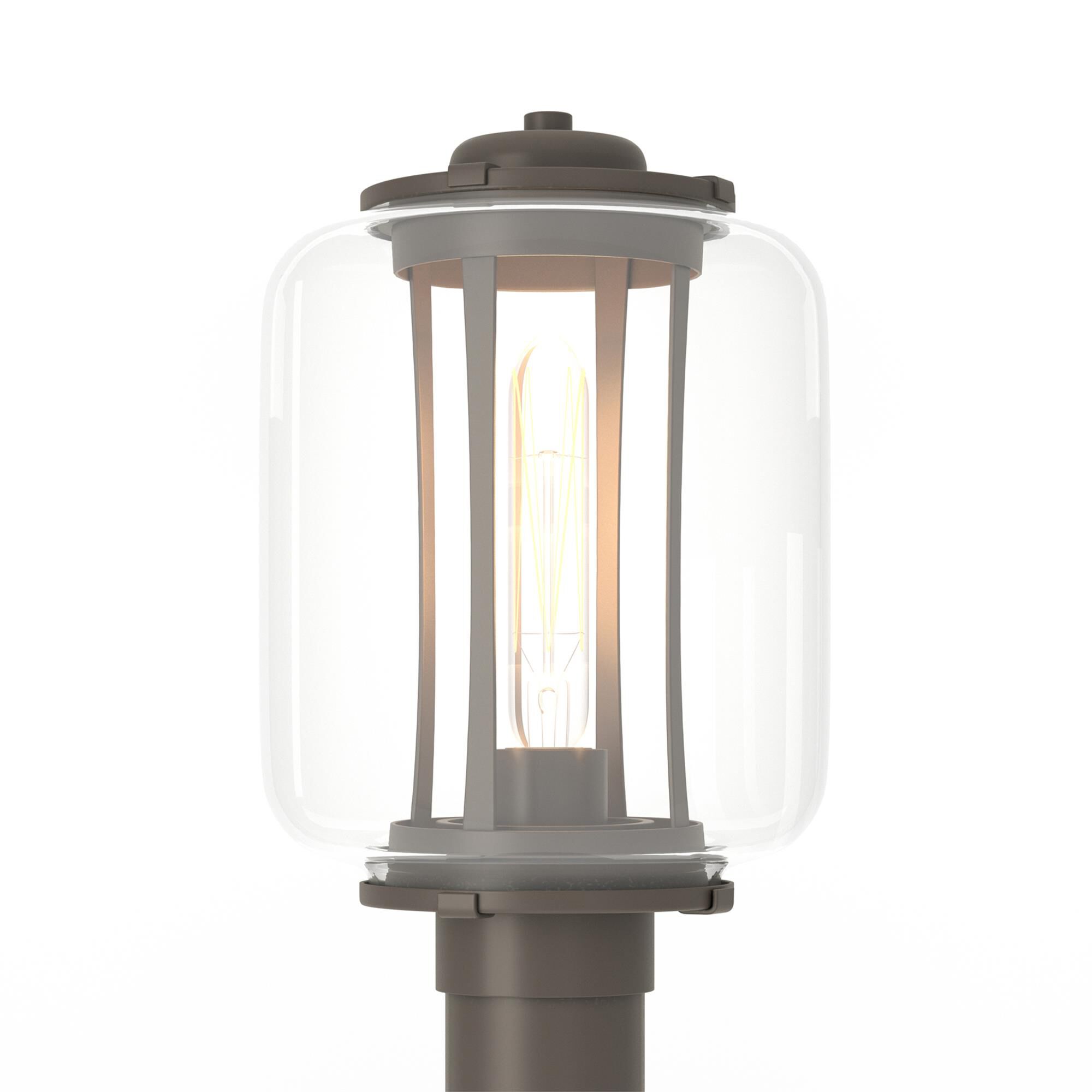 Shown in Coastal Dark Smoke finish and Clear glass