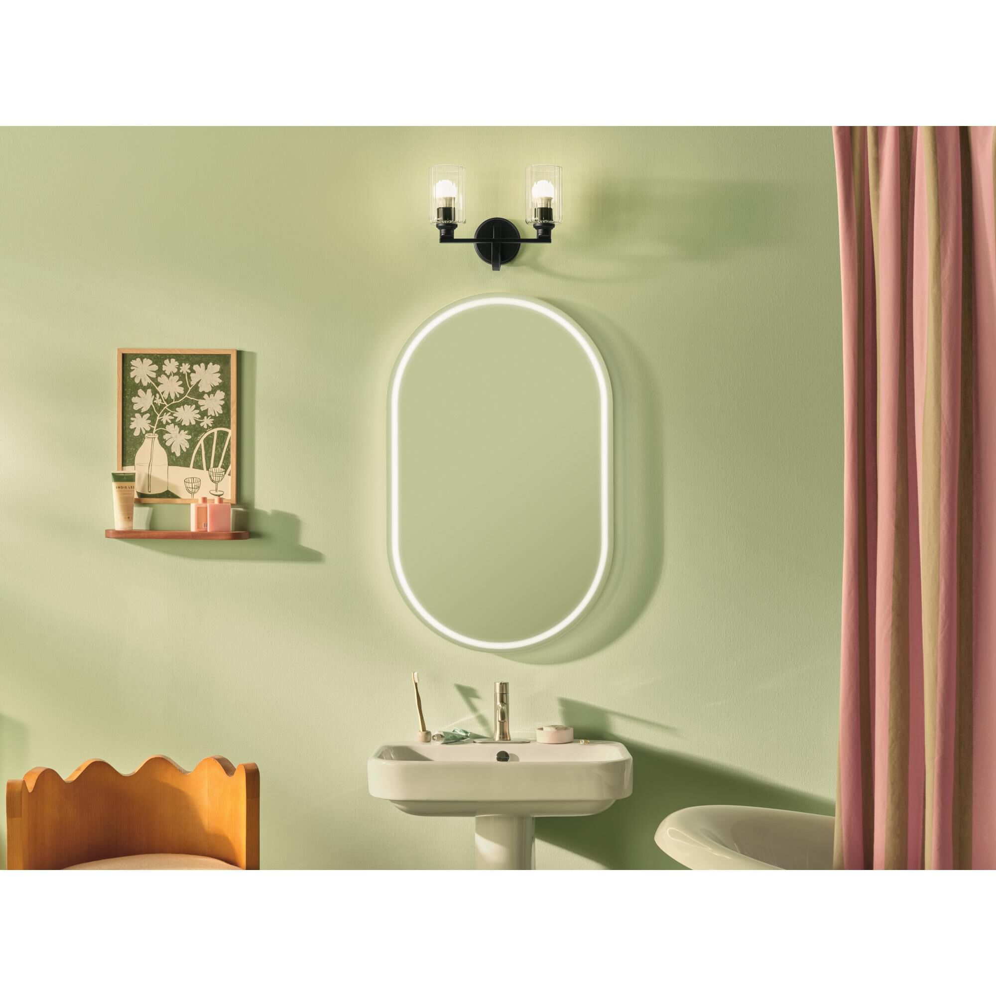 Gioe 14 Inch Bath Vanity Light by Kichler Lighting