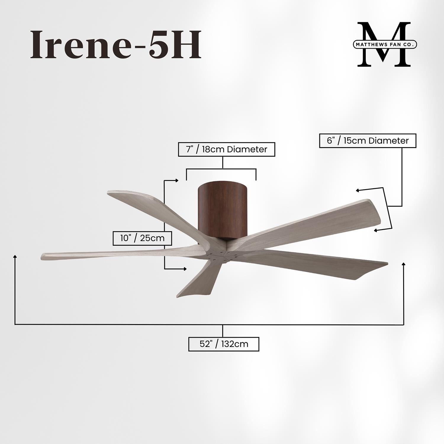 Shown in Walnut finish