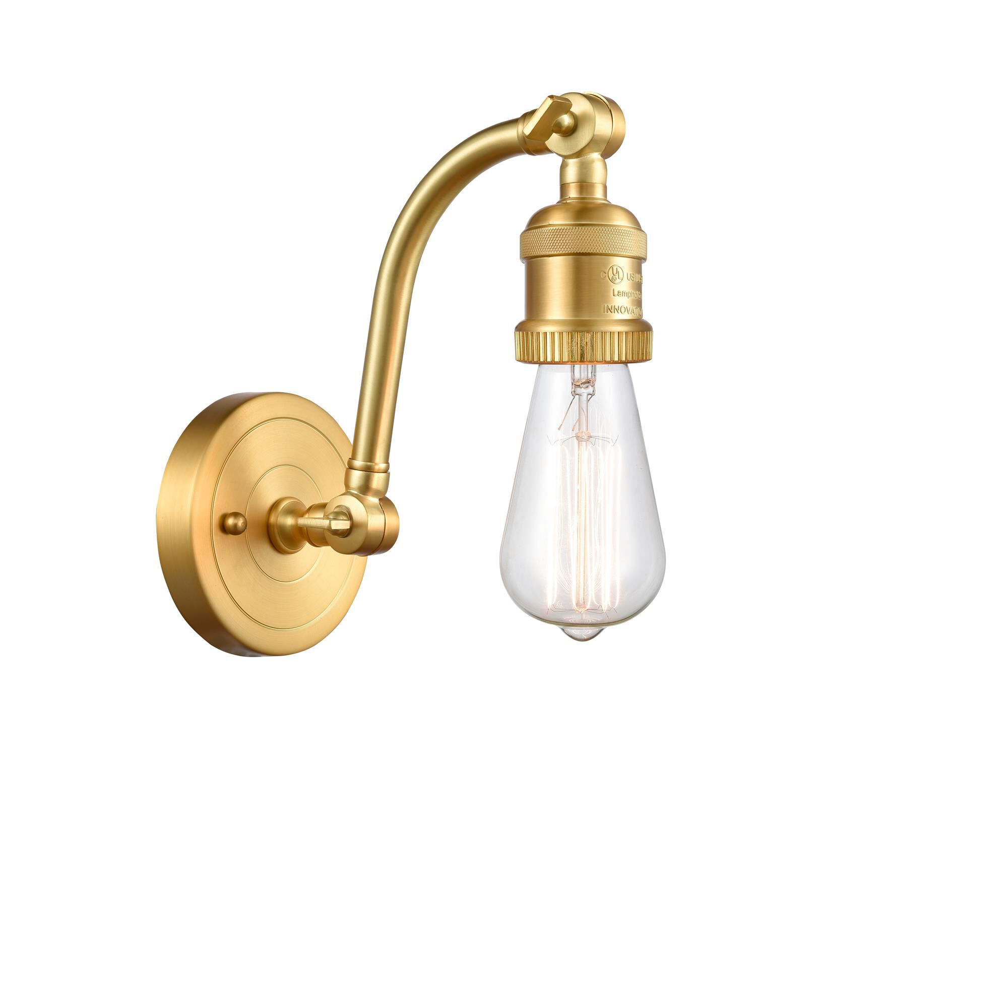 Shown in Satin Gold finish
