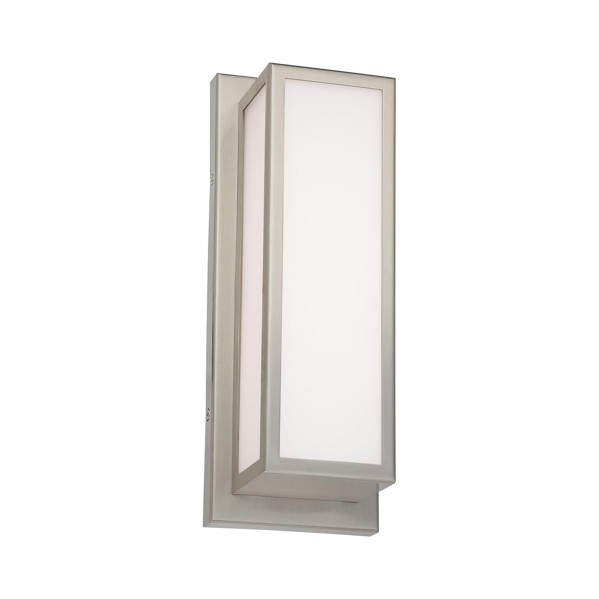 Shown in Brushed Nickel finish and Hand Blown Satin Opal White glass