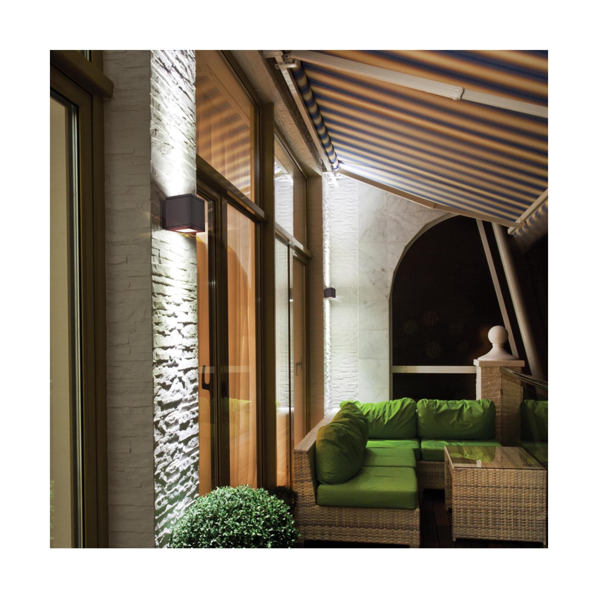 WAC Lighting Rubix 5 Inch Tall LED Outdoor Wall Light