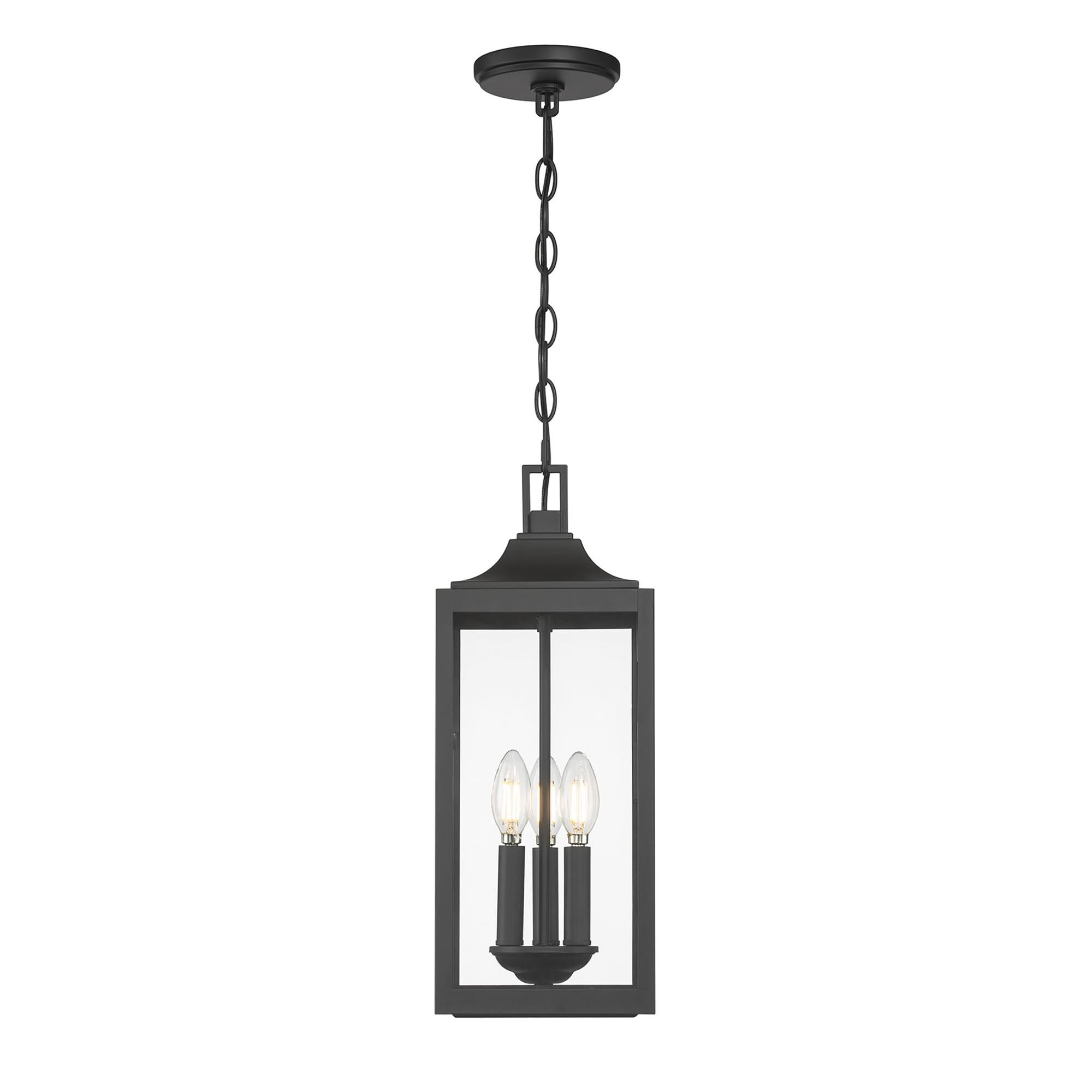 Halston 18 Inch Outdoor Hanging Lantern by Millennium Lighting