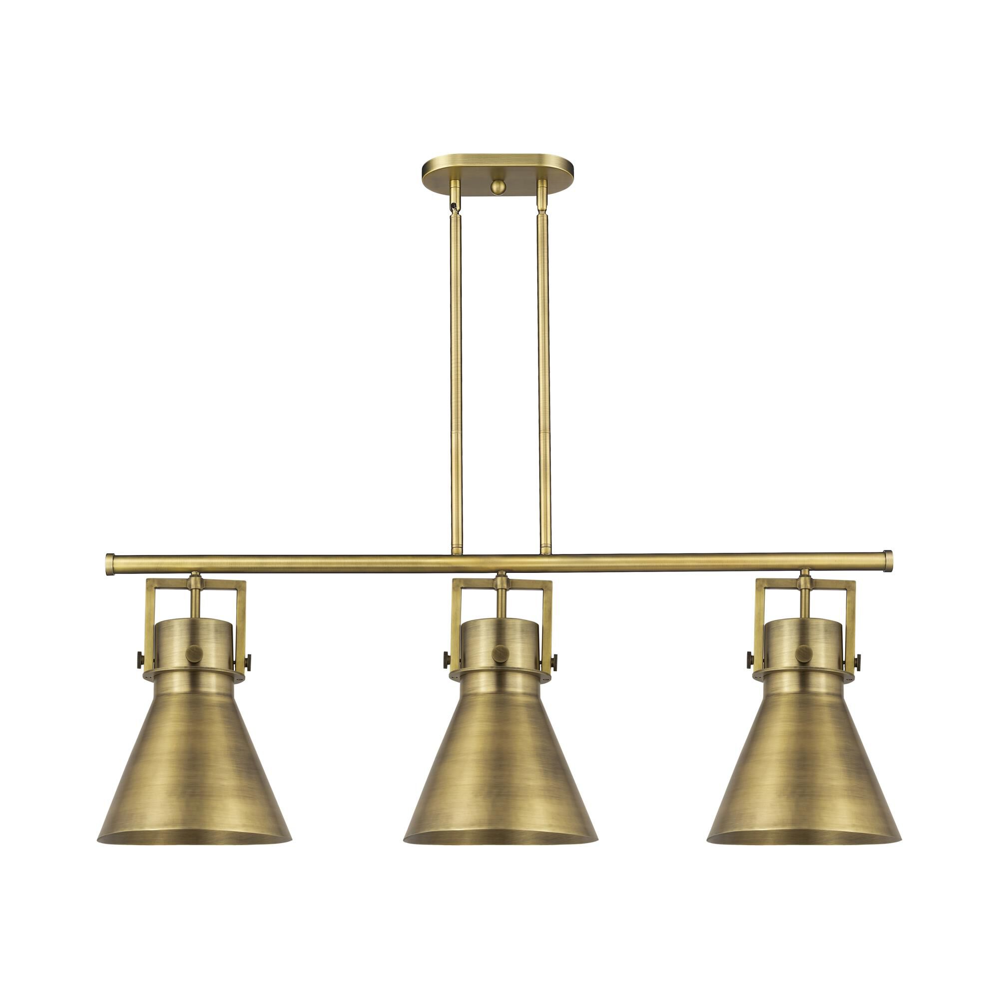 Bruno Marashlian Newton Cone 42 Inch Linear Suspension Light by Innovations Lighting