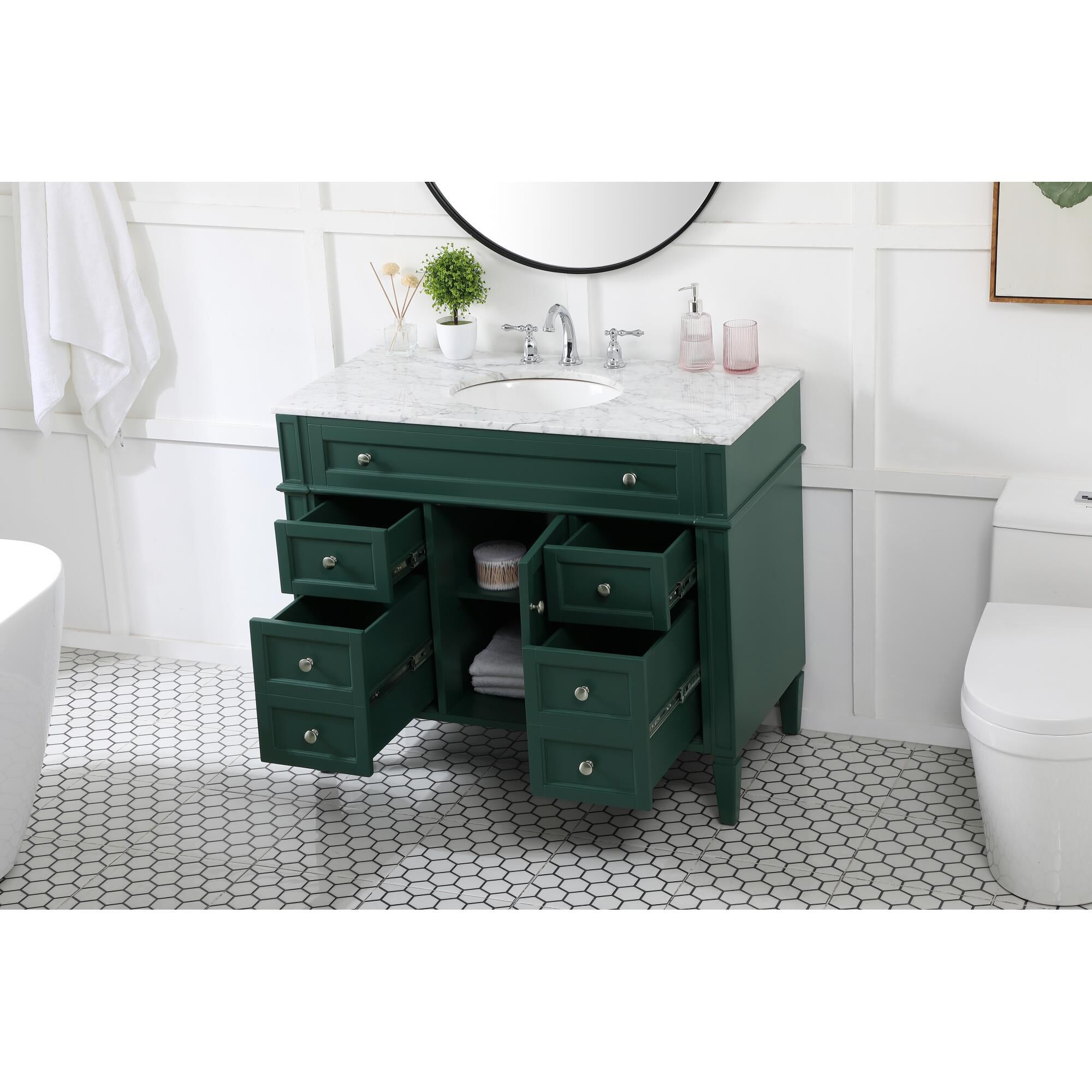 Park Avenue Bath Vanity by Elegant Decor