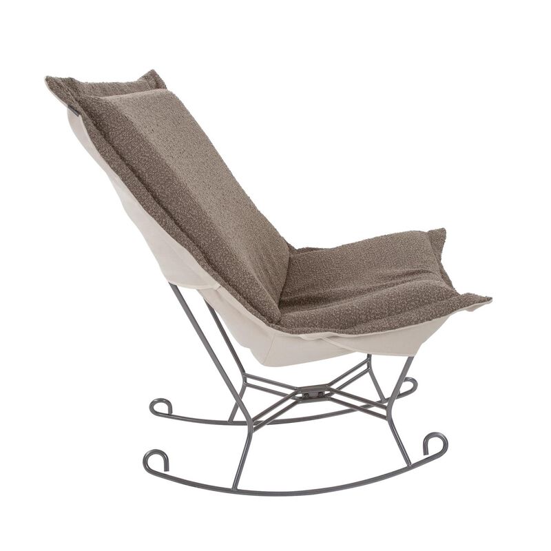 The Barbet Puff Accent Chair by Howard Elliott
